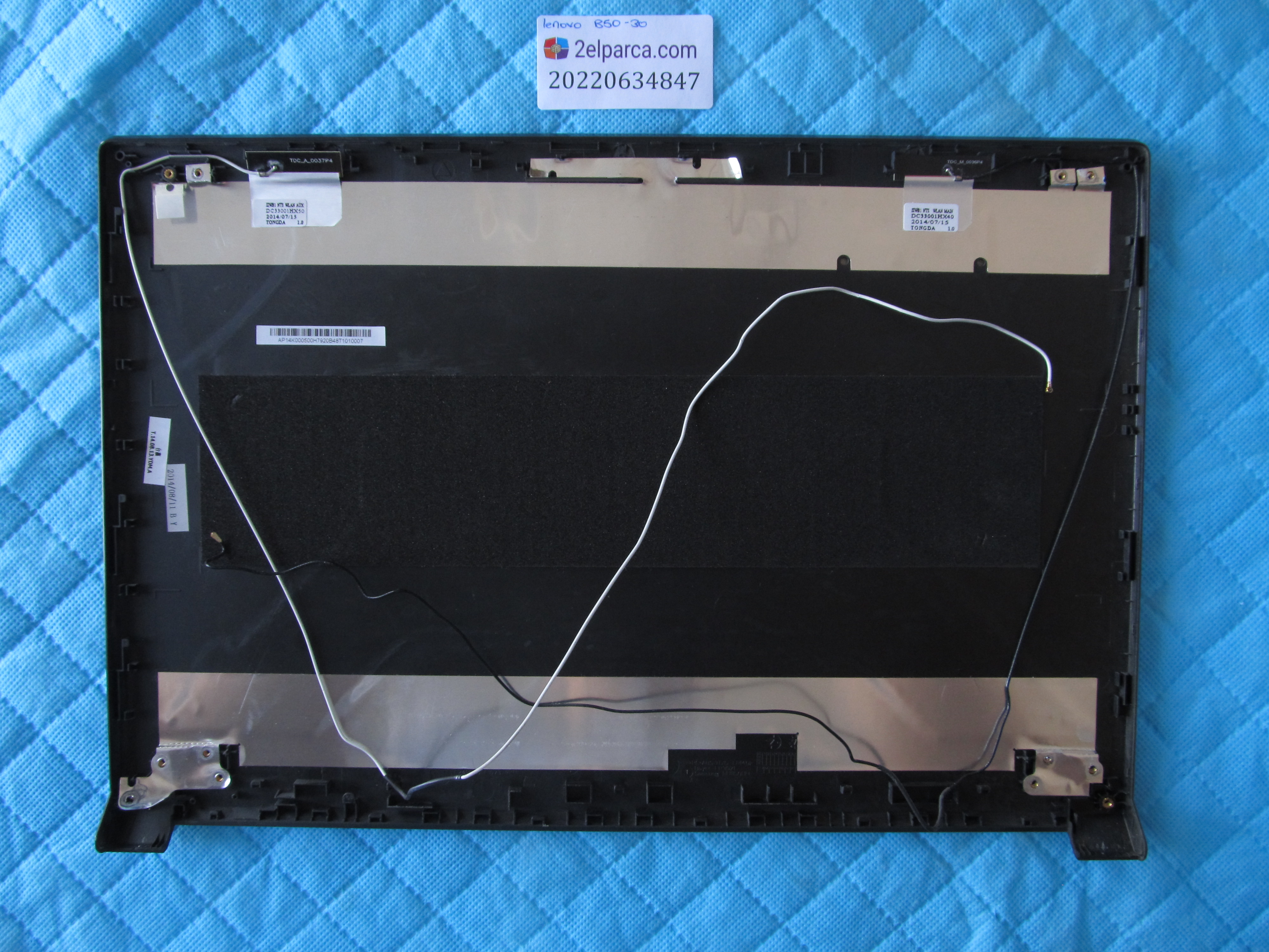 LENOVO Lenovo b50-30 arka kapak lcd cover temiz hatasiz orjinal ürün küçük görsel 2