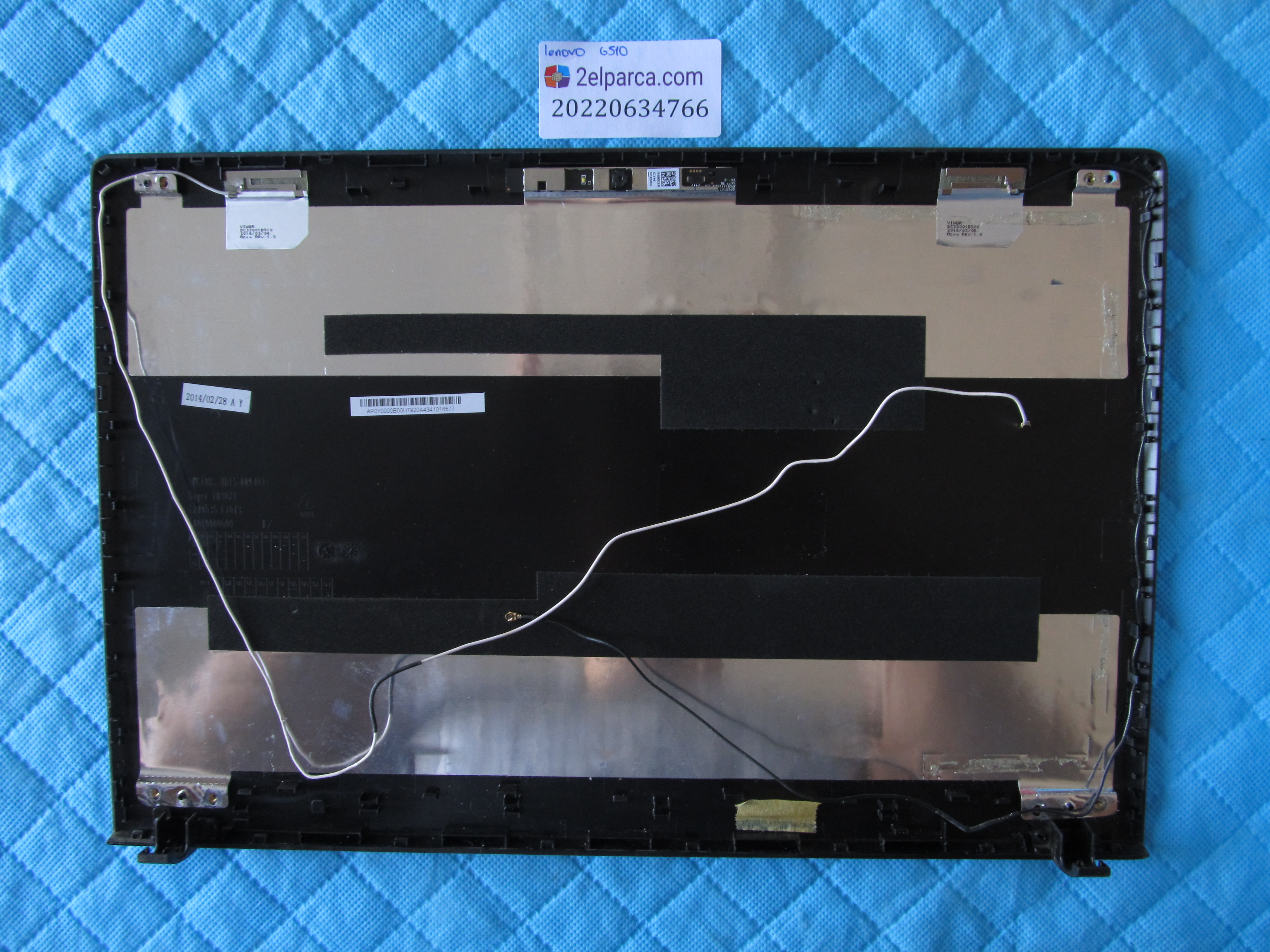 LENOVO Lenovo g510 arka kapak lcd back cover orjinal ürün küçük görsel 2