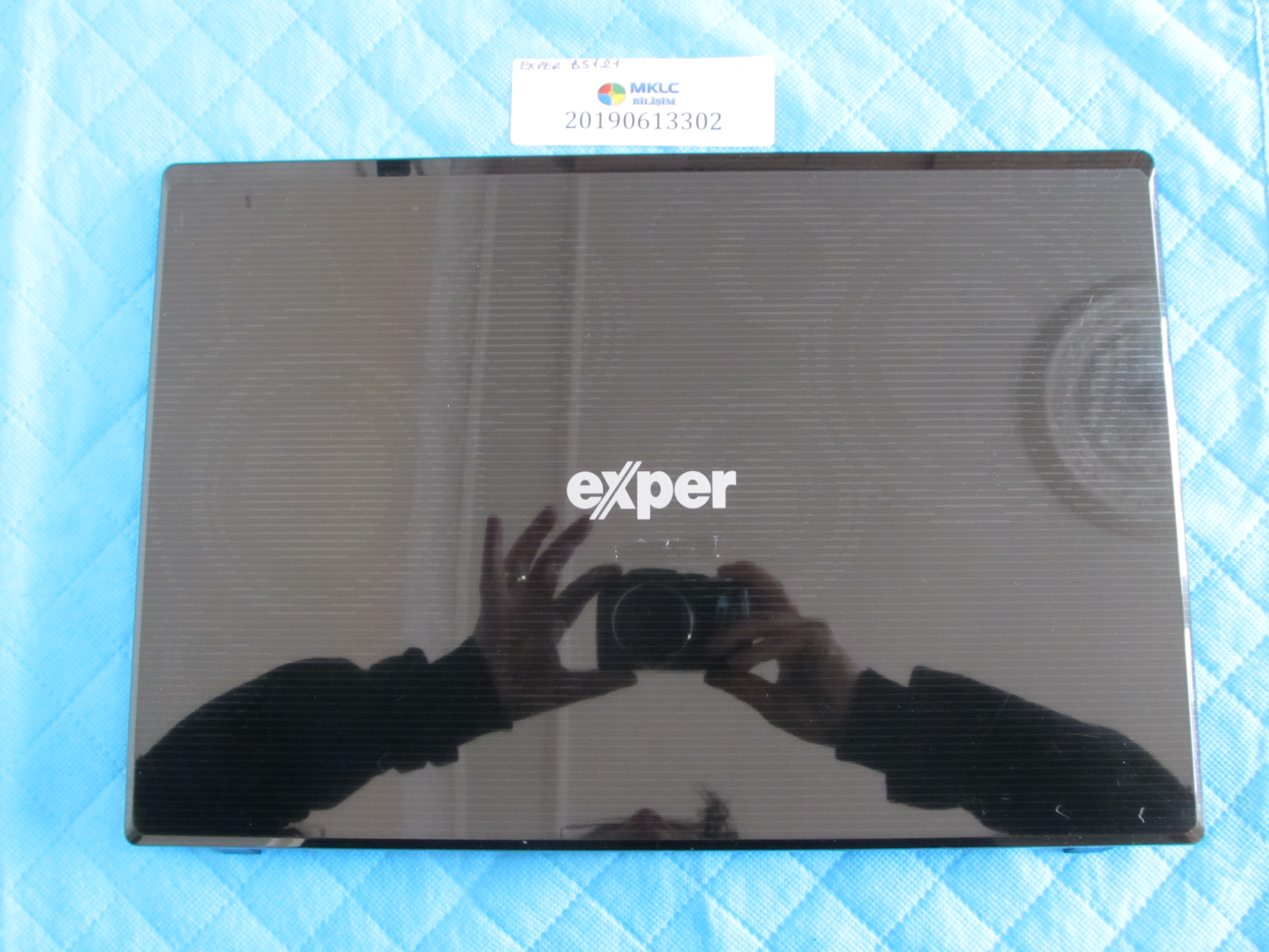 Exper b5121 ekran arka kapak lcd back cover orjinal ürün