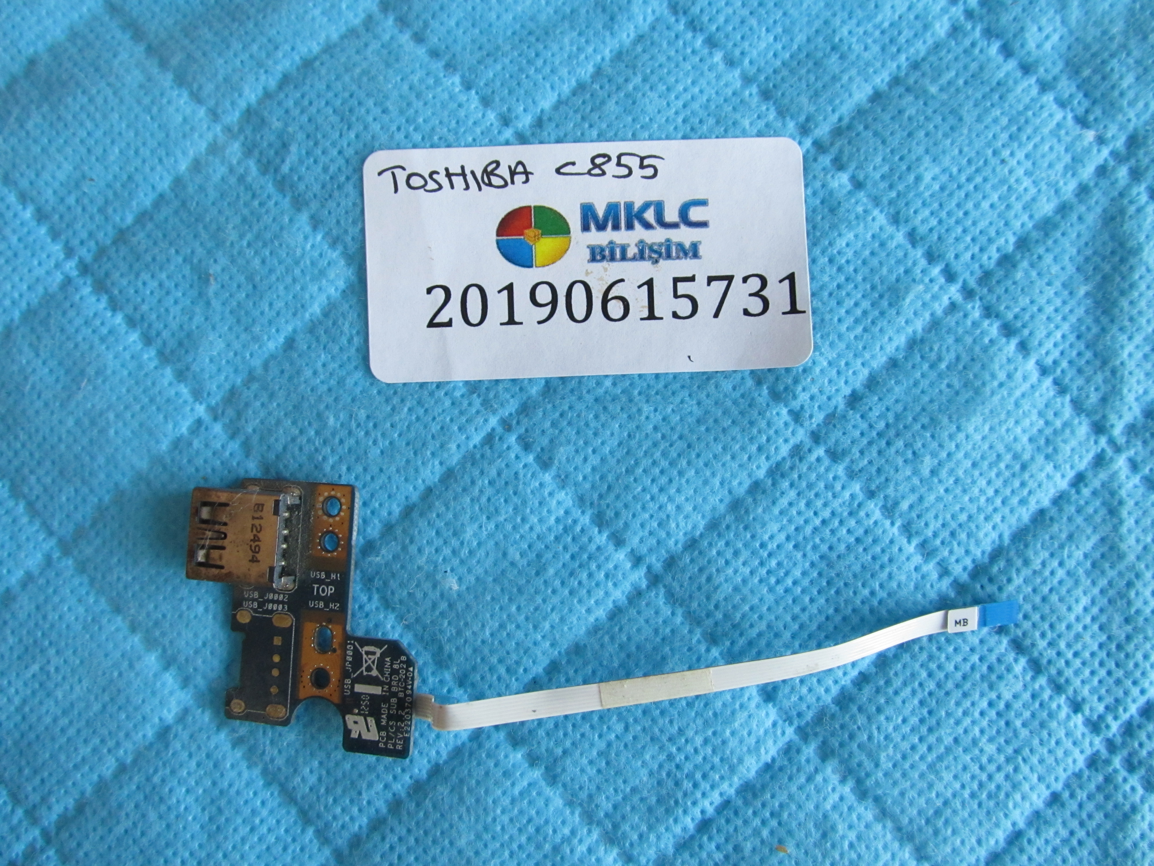 Toshiba c855 usb port flex orjinal ürün