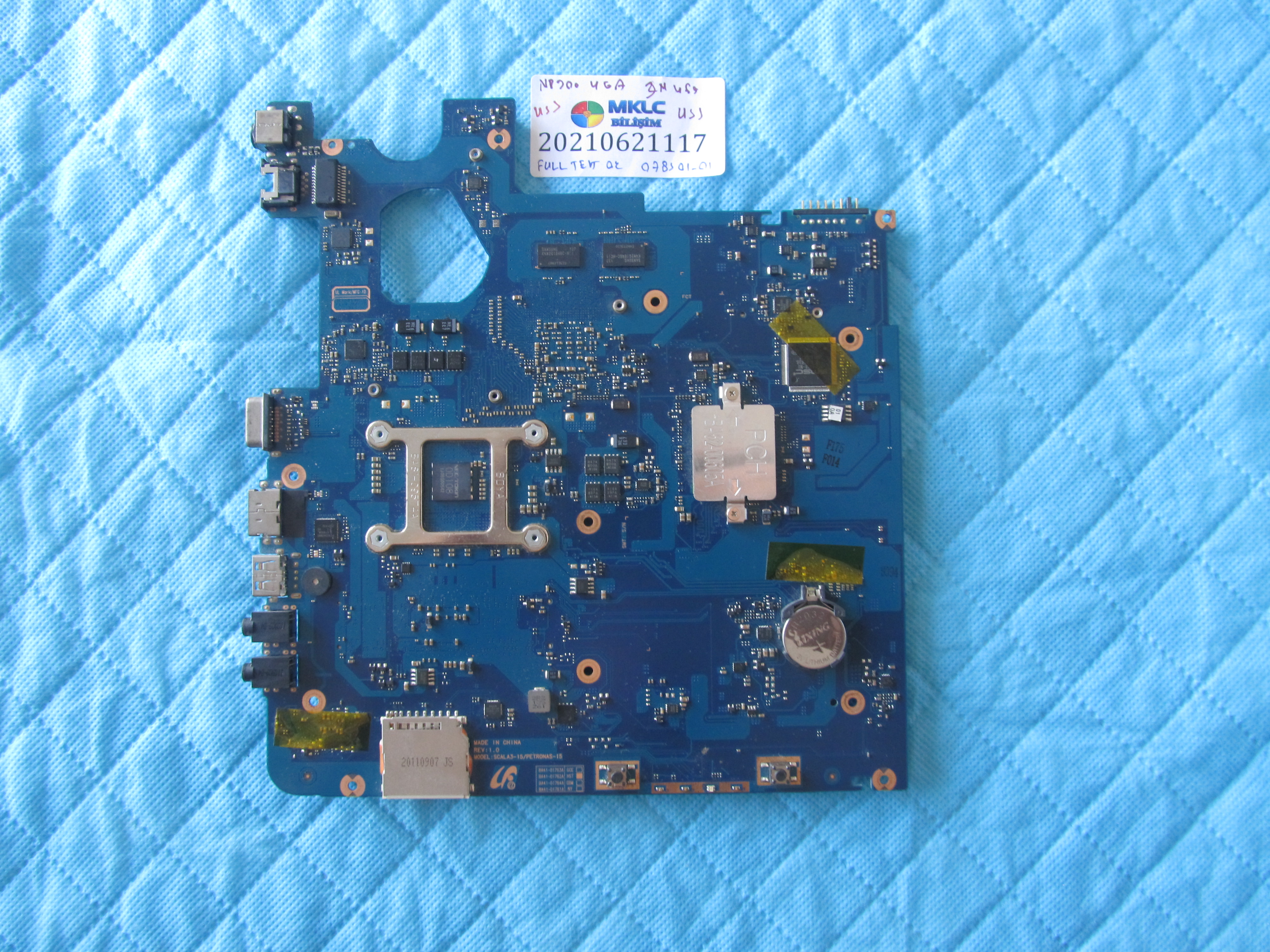 SAMSUNG Samsung np300 anakart 2.nesil 1 gb ekran kartli orjinal sifir küçük görsel 2