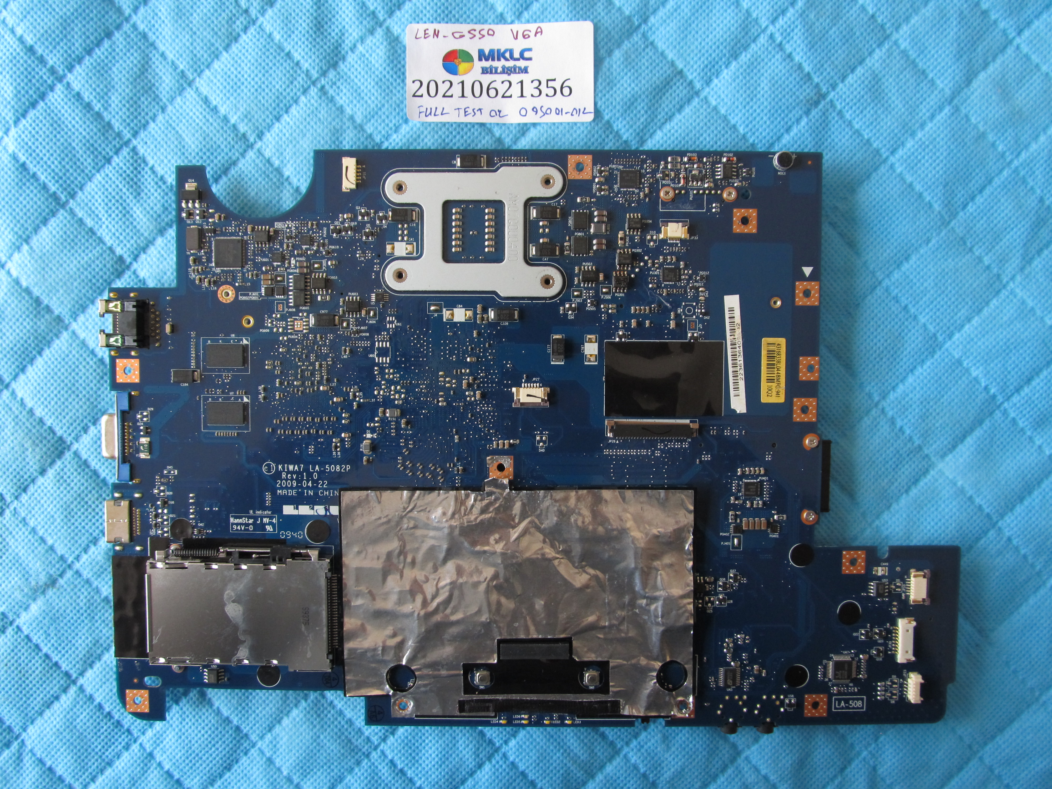 LENOVO Lenovo g550 anakart la-5082p 512 mb ekran kartli anakart orjinal sifir küçük görsel 2