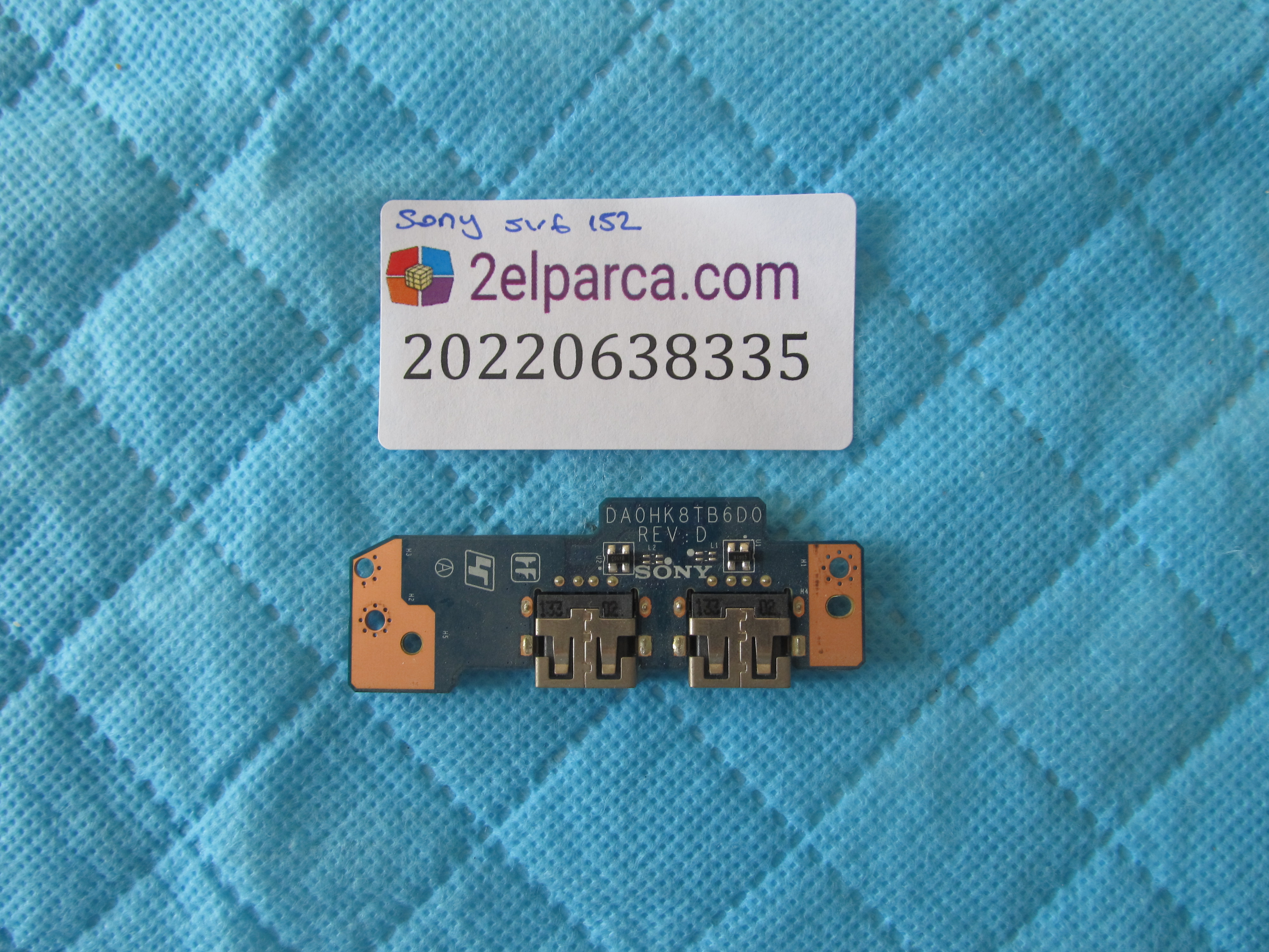 SONY Sony svf152 usb board orjinal ürün küçük görsel 2