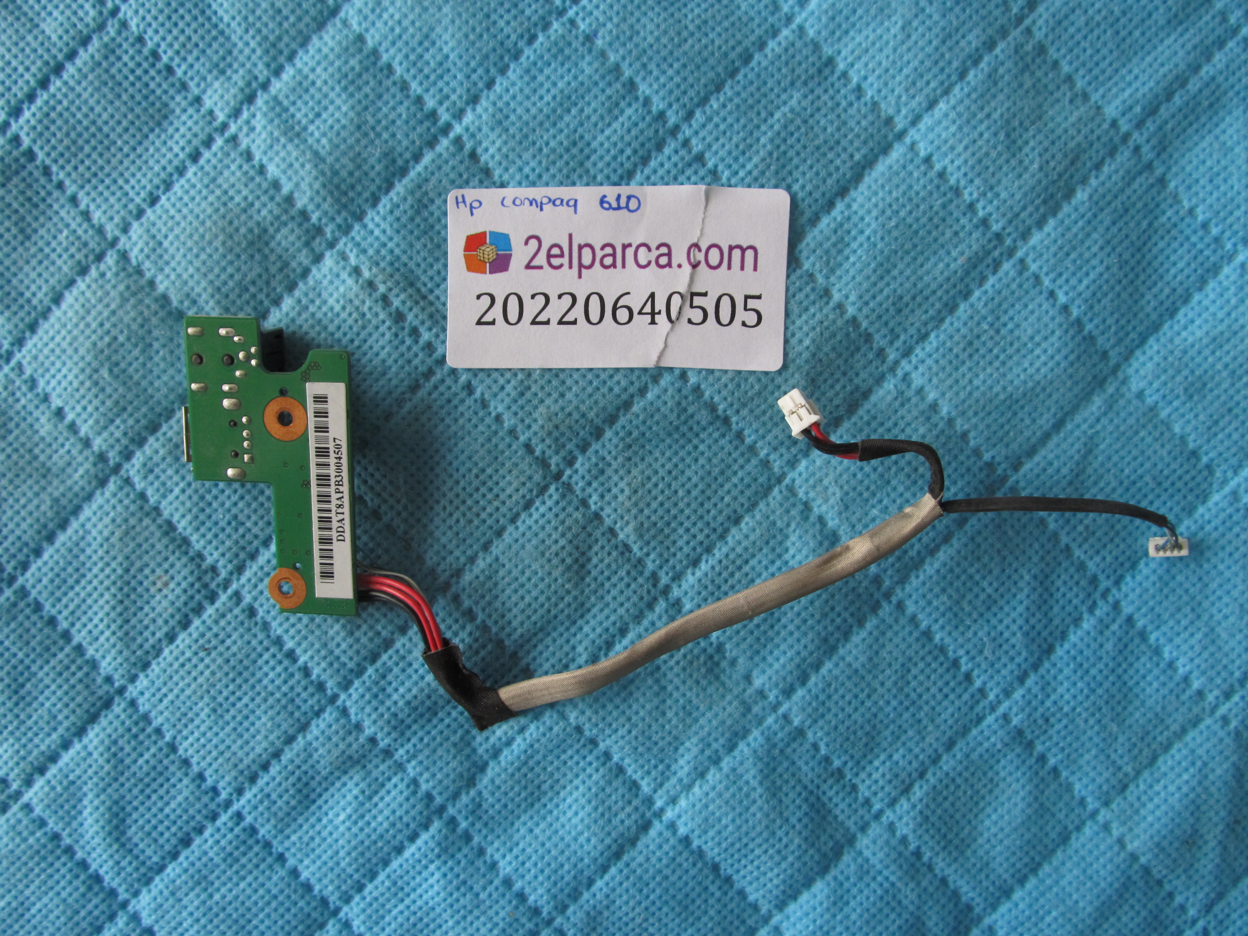 HP Hp compaq 610 usb karti ve şarj soketi orjinal ürün küçük görsel 2