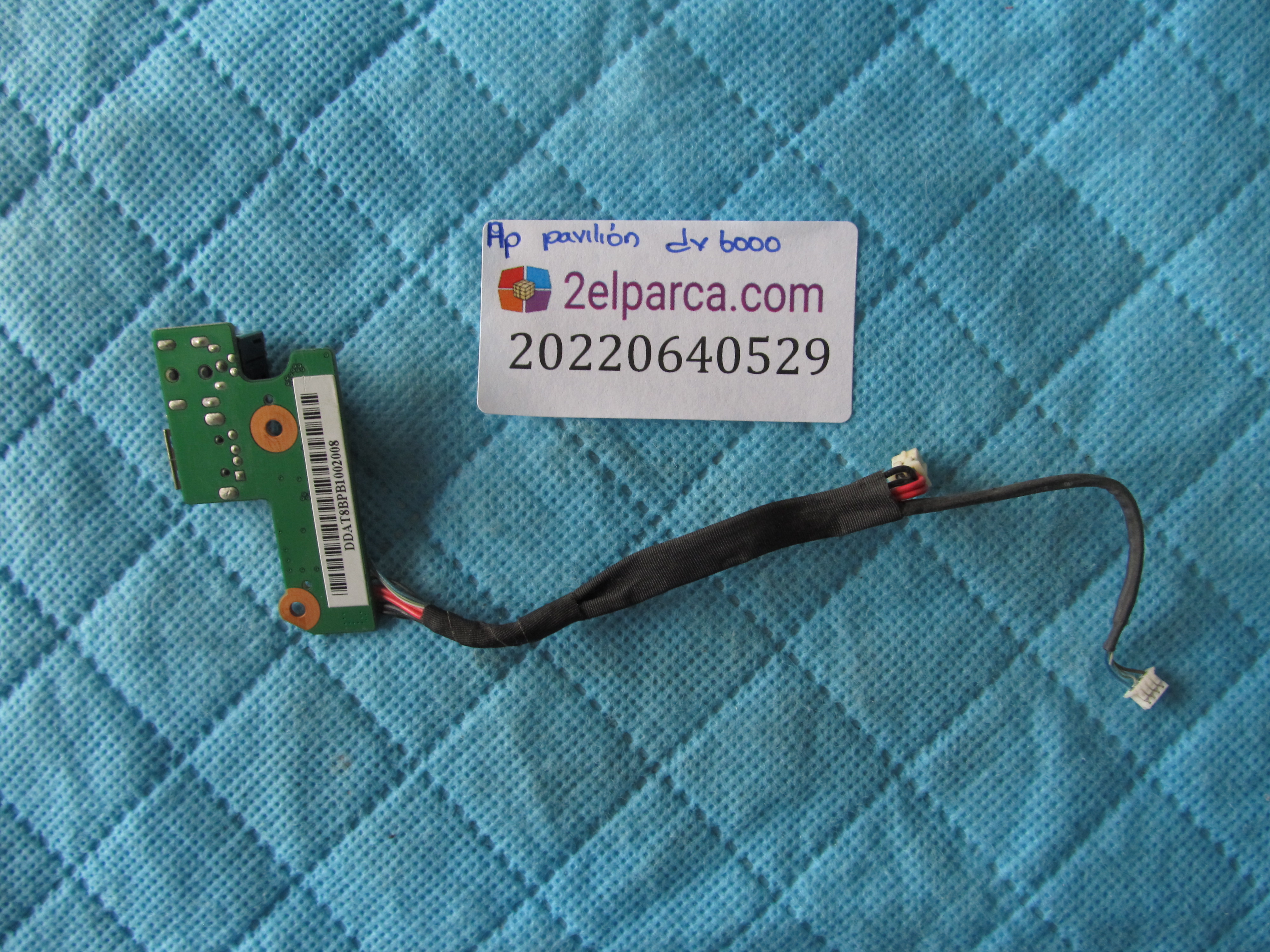 HP Hp pavilion dv6000 usb ve şarj soket kablo orjinal ürün küçük görsel 2