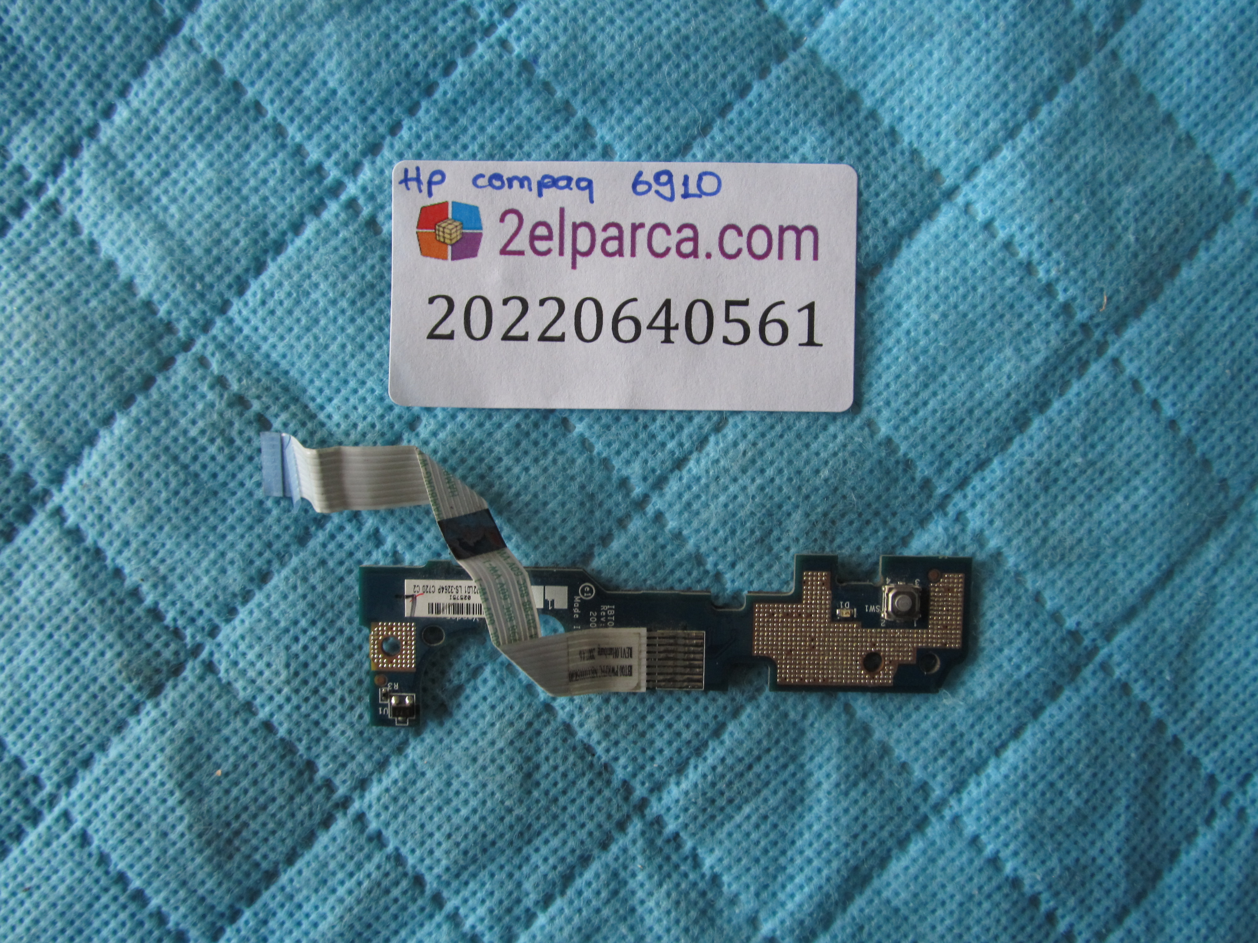 HP Hp compaq 6910 tetik karti ve flex orjinal ürün küçük görsel 2