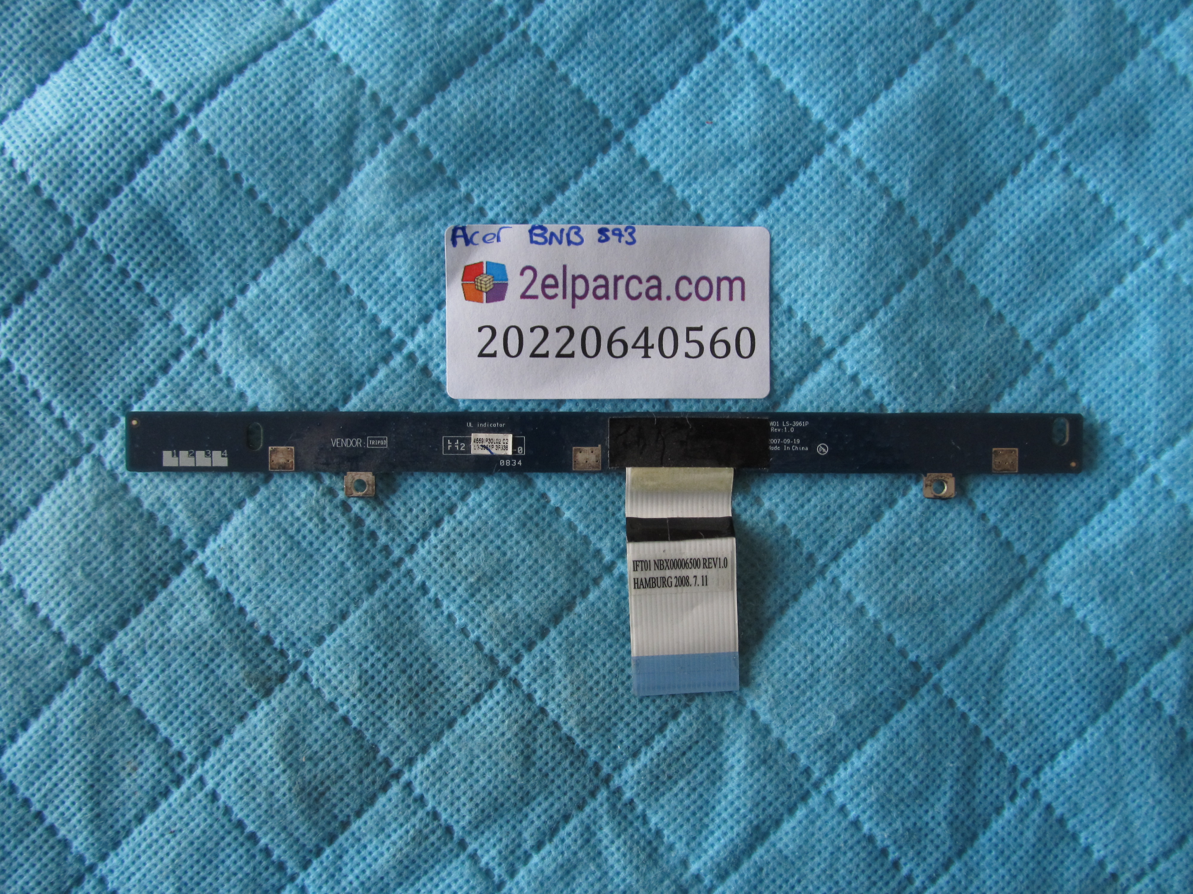 ACER Acer bnb 573 tetik karti ve flex orjinal ürün küçük görsel 2