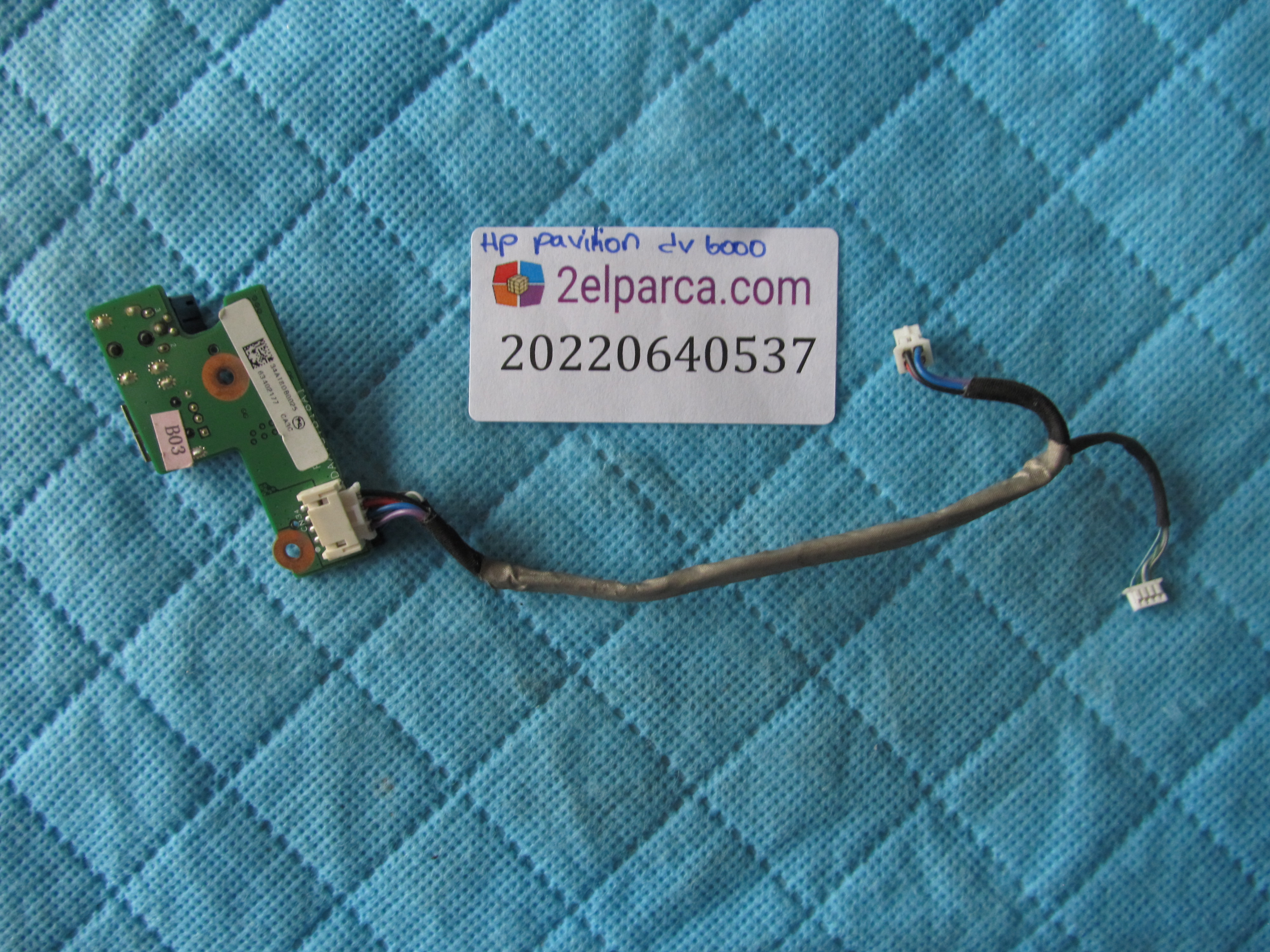 HP Hp pavilion dv6000 usb ve şarj soketi orjinal ürün küçük görsel 2