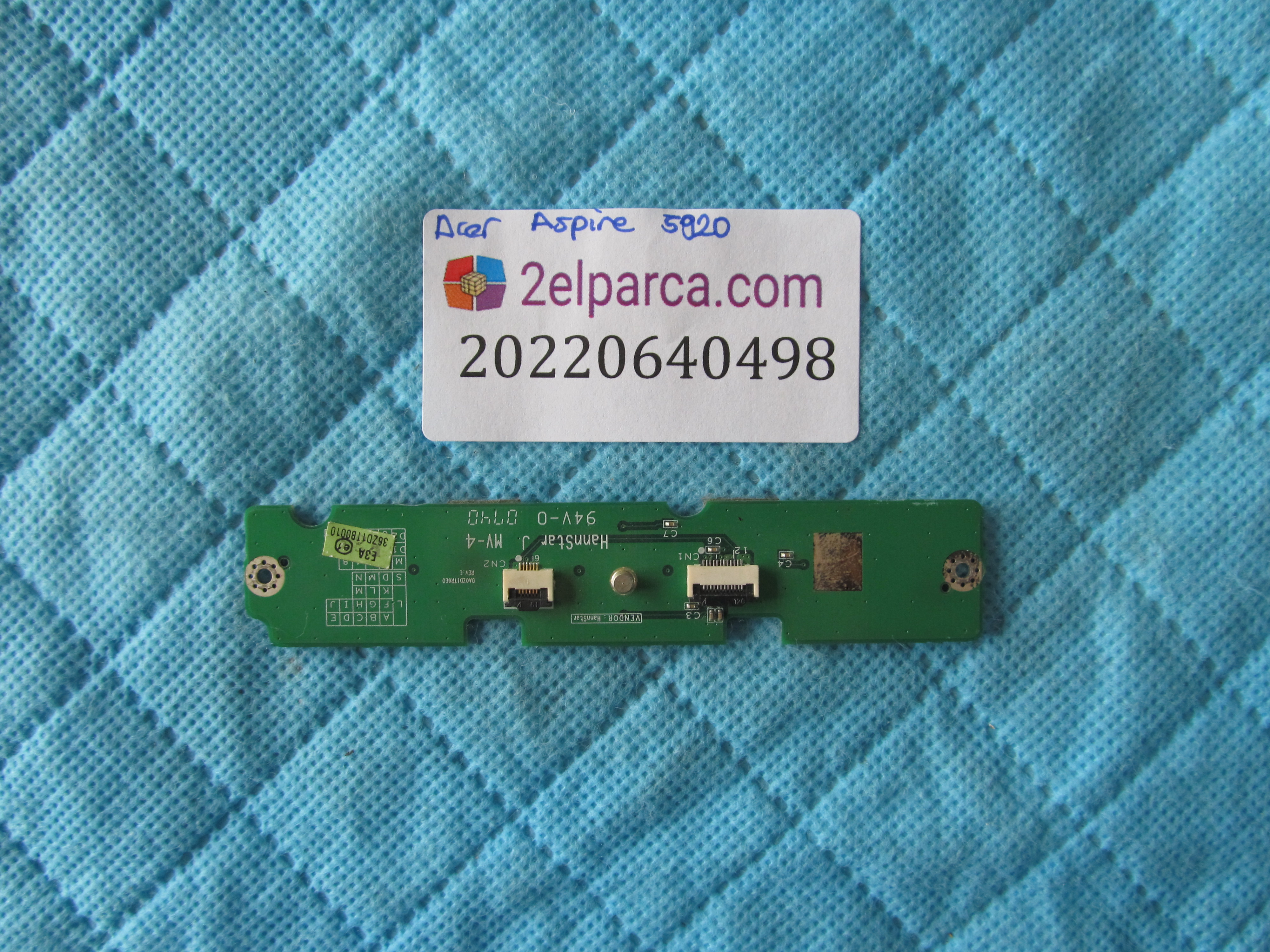 ACER Acer aspire 5920 tetik karti orjinal ürün küçük görsel 2