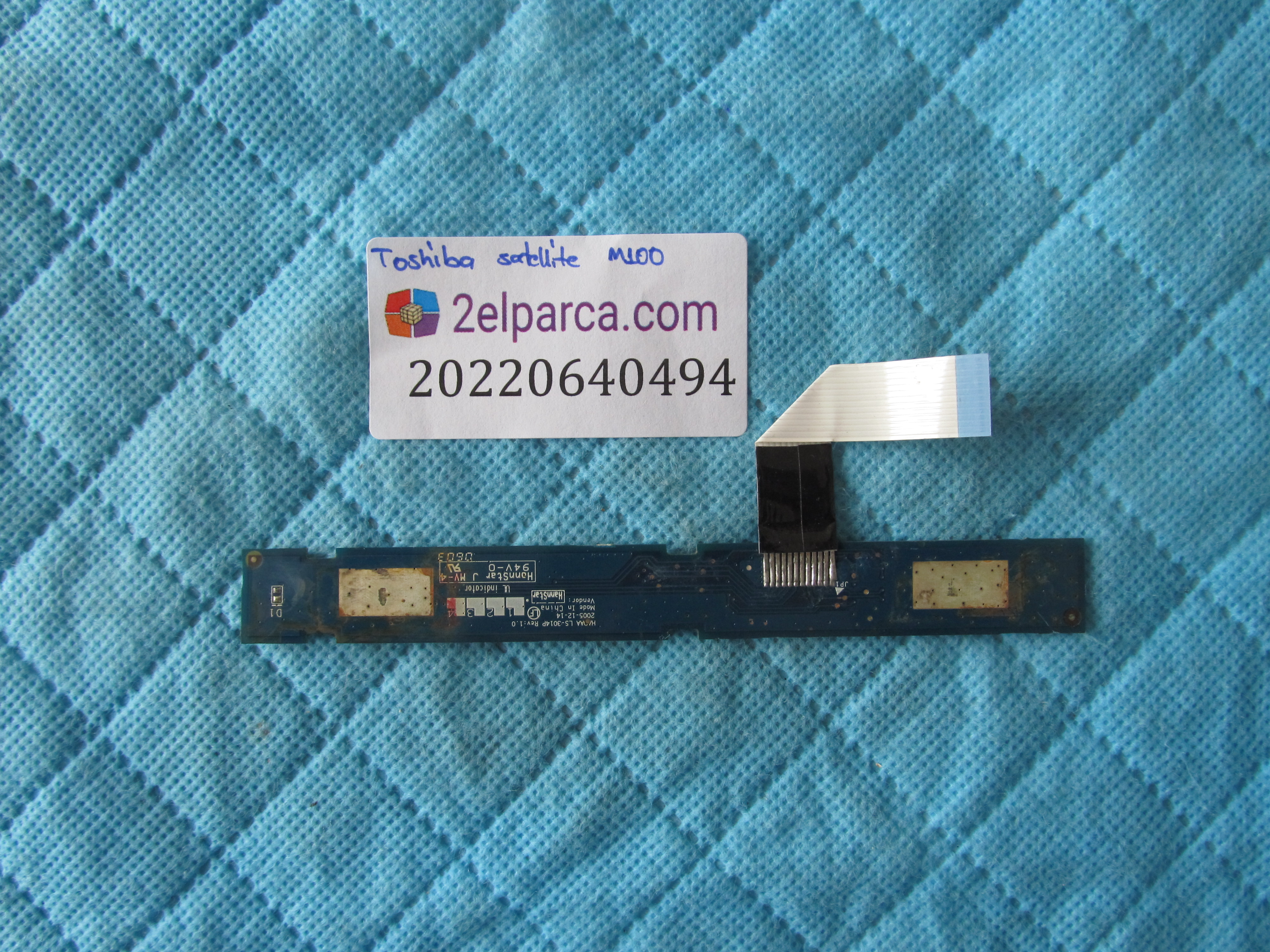 TOSHİBA Toshiba satellite m100 tetik karti ve flex orjinal ürün küçük görsel 2