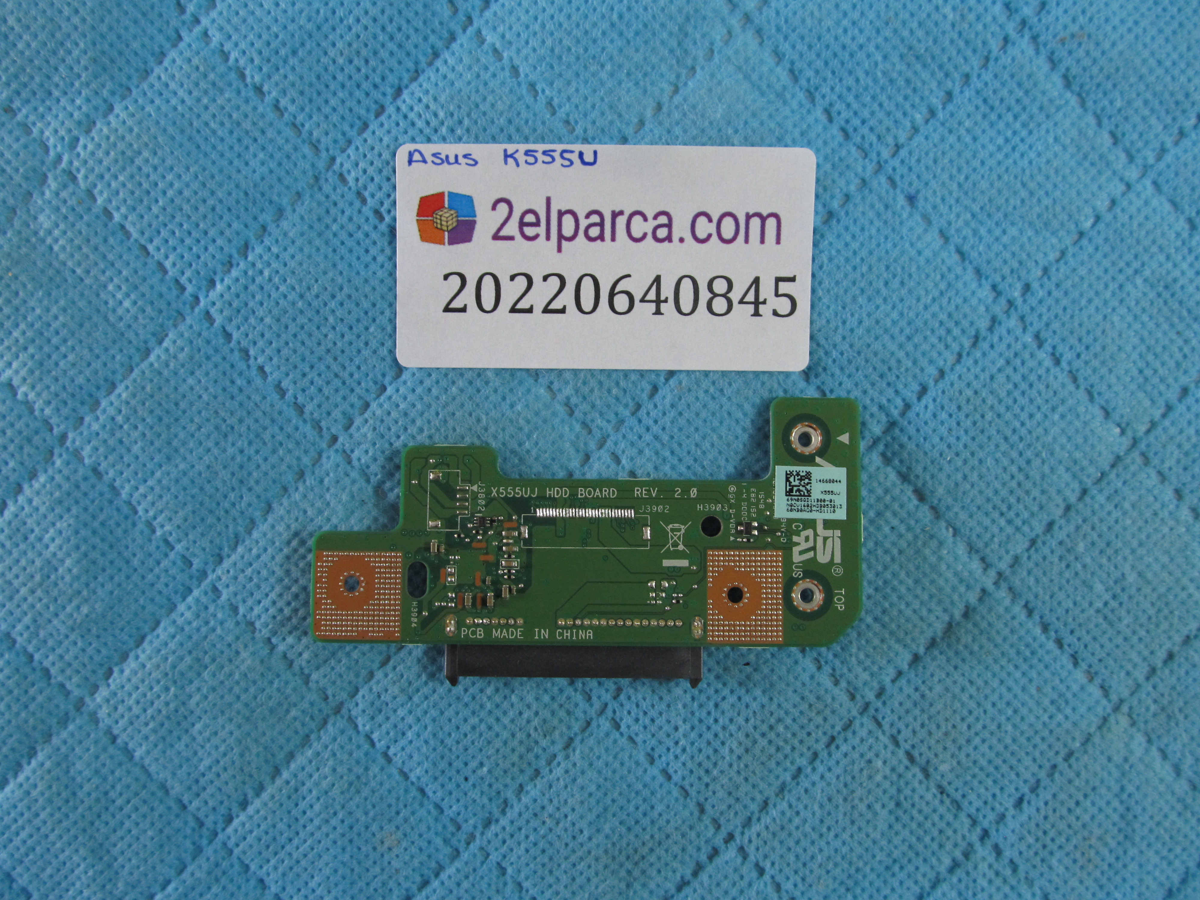 ASUS Asus k555u hard disk board hdd port rev 2.0 orjinal ürün küçük görsel 2