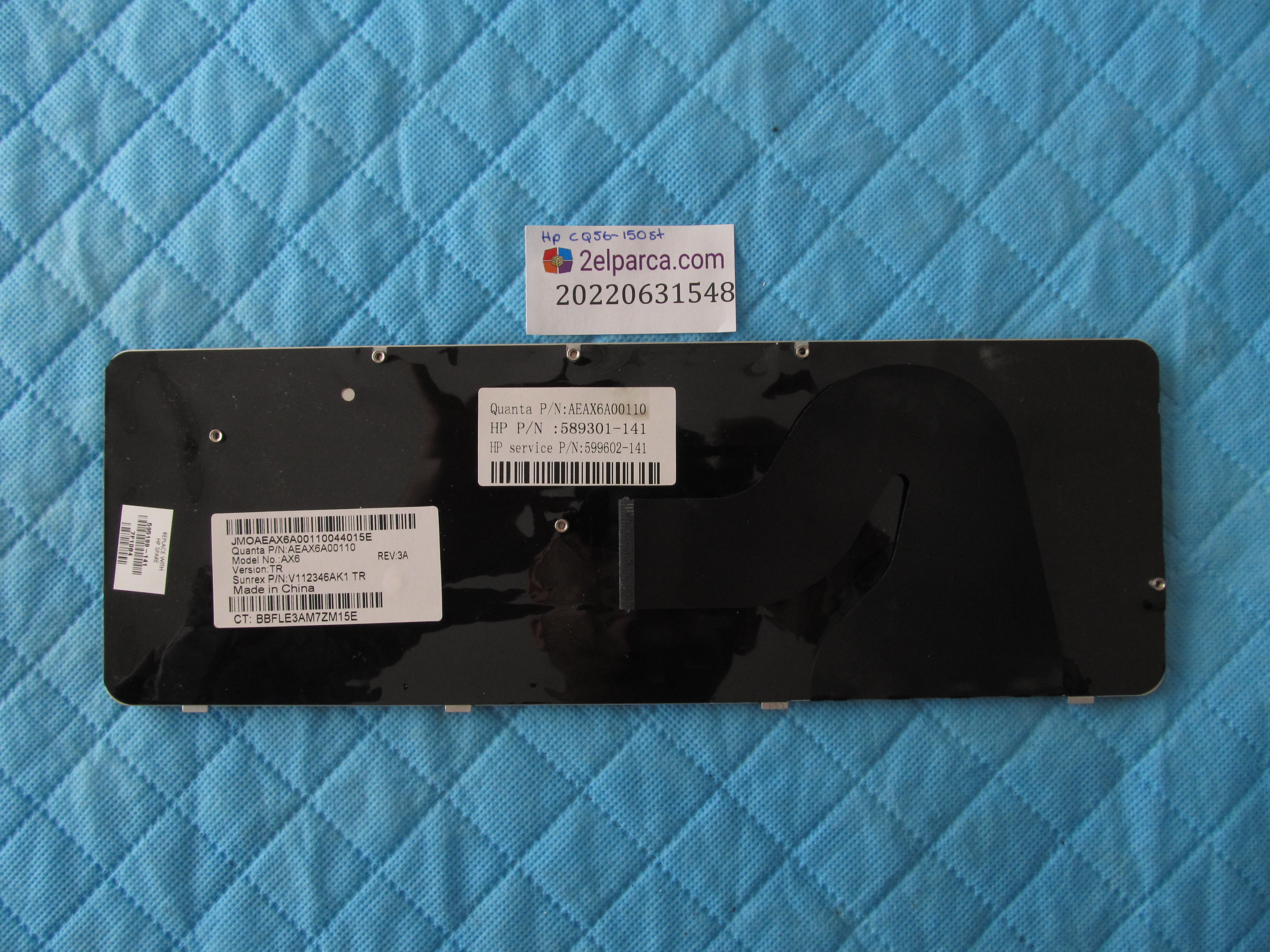 HP Hp cq56 klavye tr q küçük görsel 2