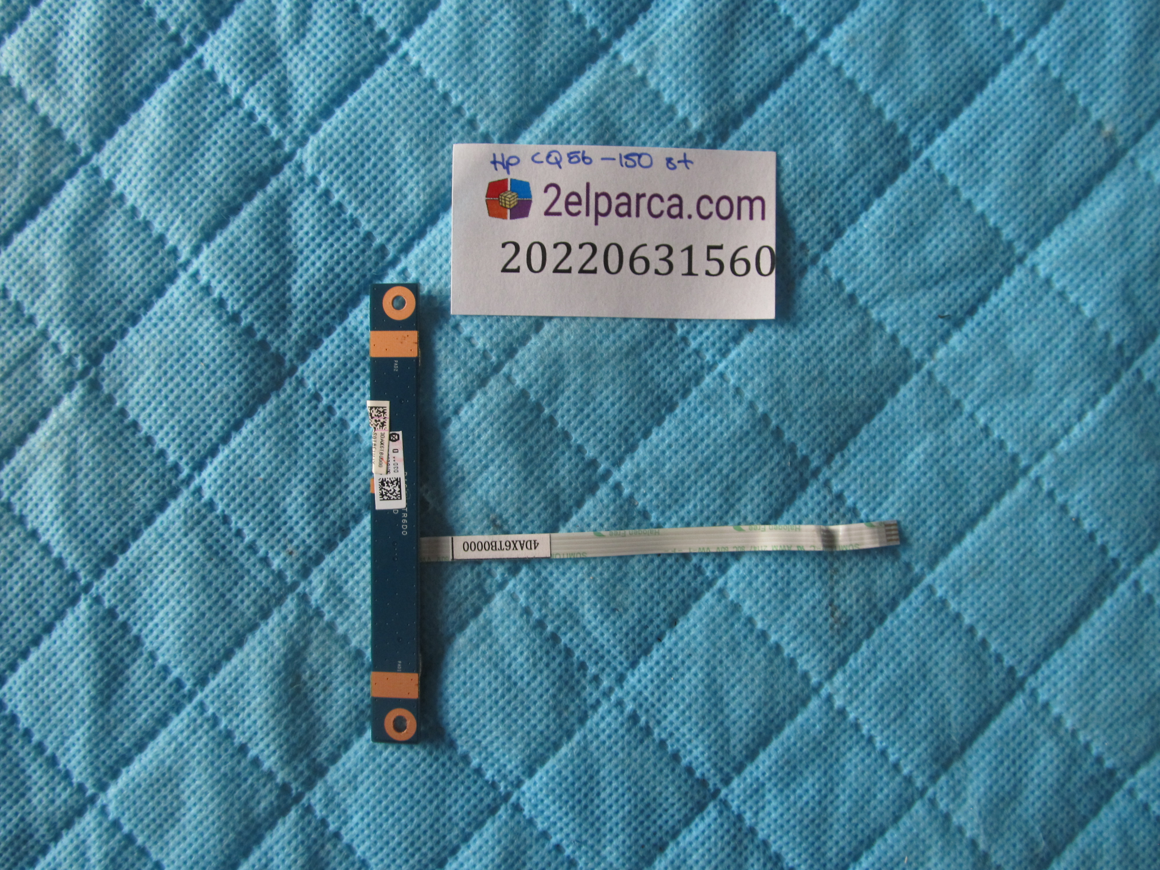 HP Hp cq56 touchapd tuş flex küçük görsel 2
