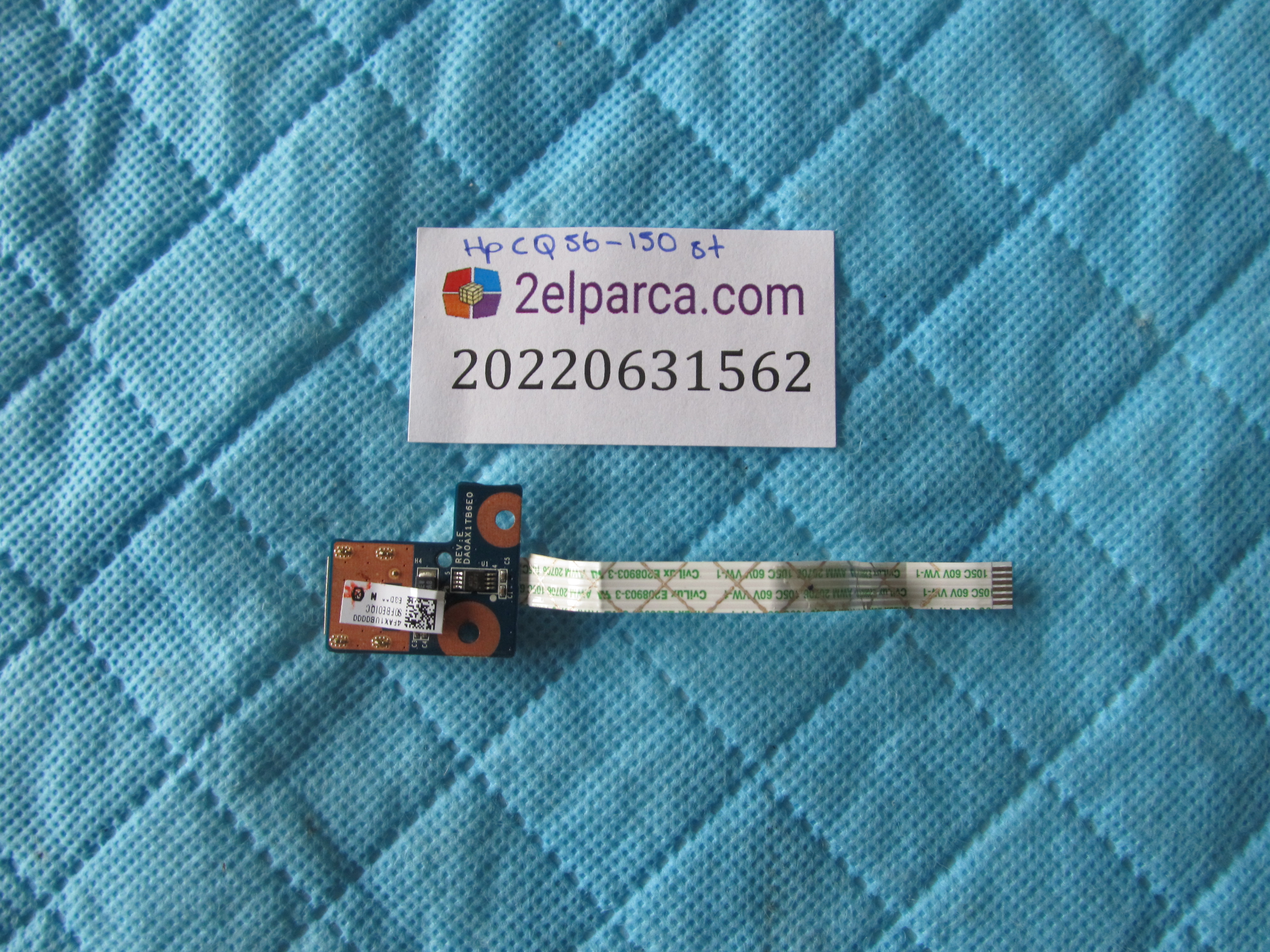 HP Hp cq56 usb board flex küçük görsel 2