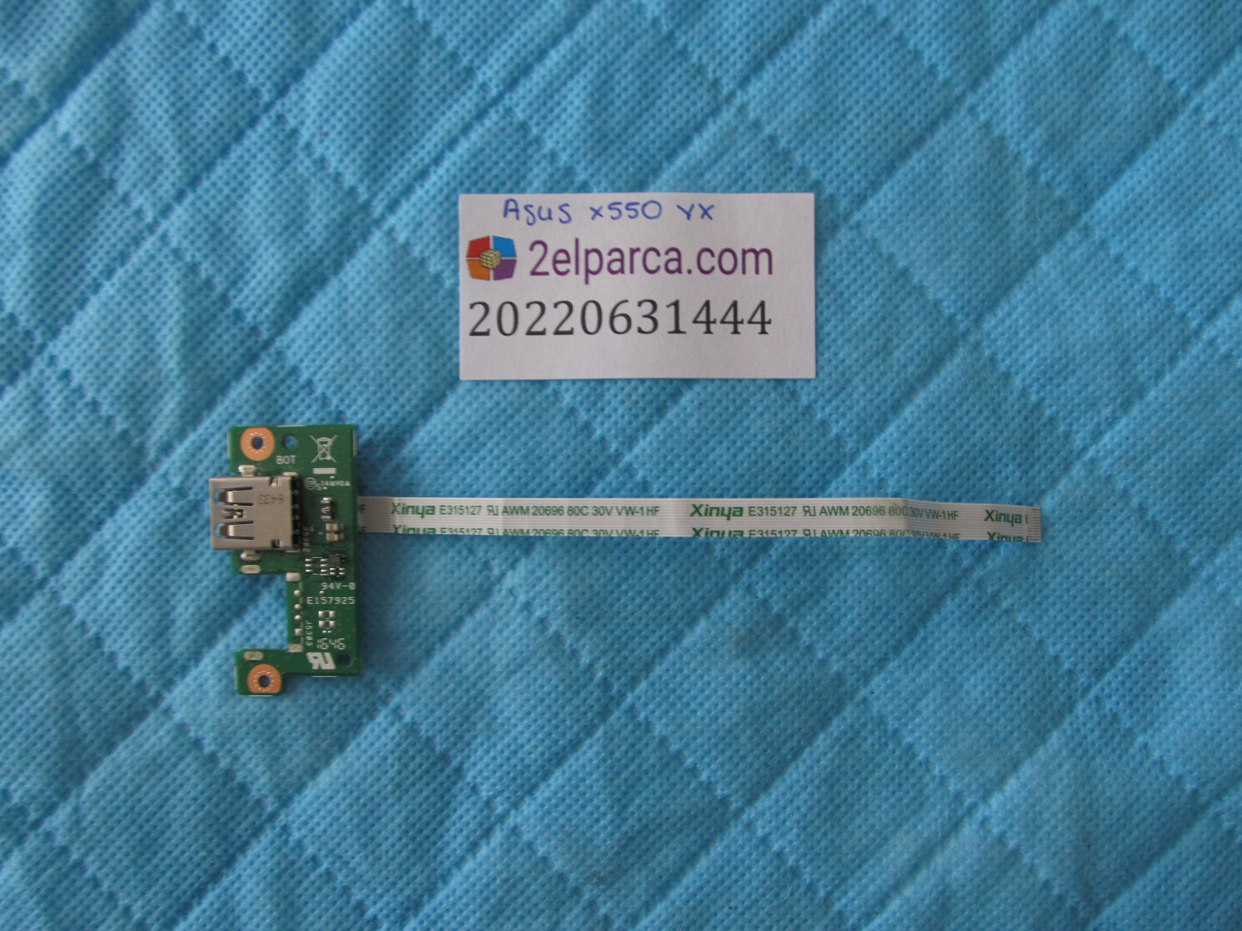 ASUS Asus x550vx usb board flex orjinal ürün küçük görsel 2