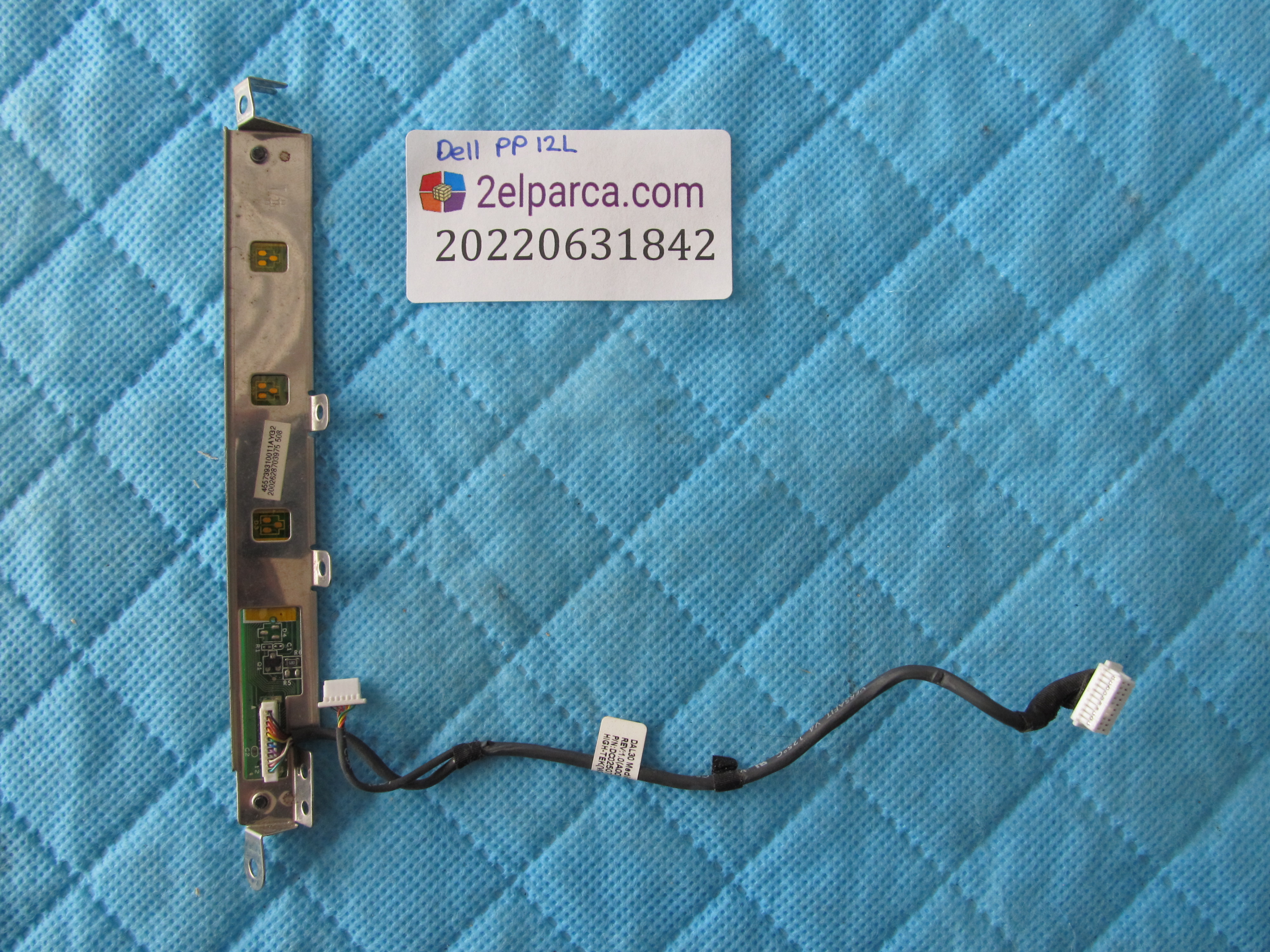 DELL Dell pp12l kontrol panel board kablo küçük görsel 2