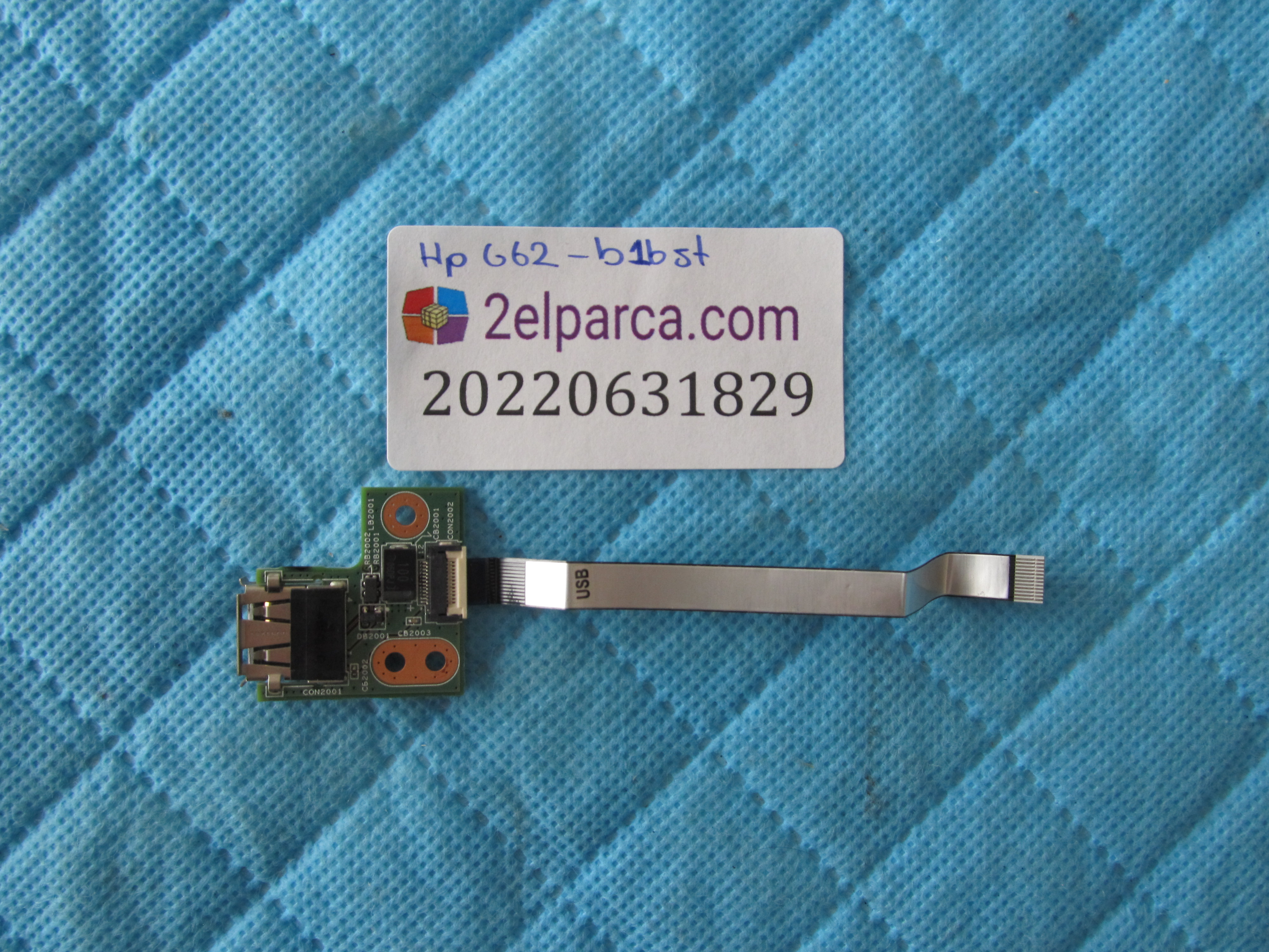 HP Hp g62 usb board flex küçük görsel 2