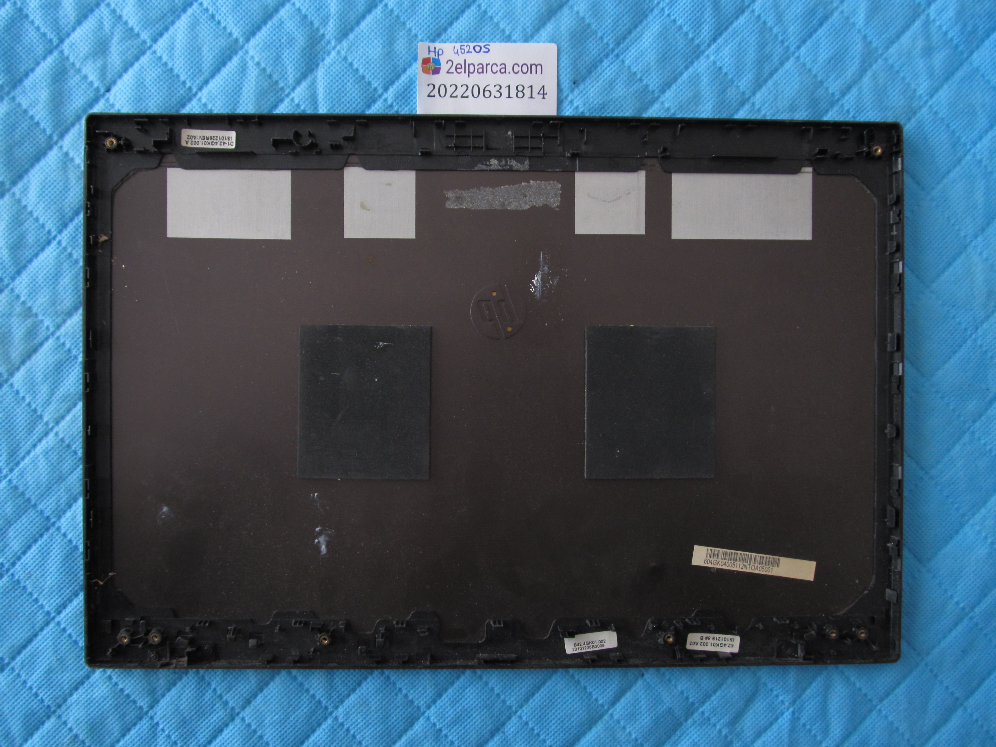 HP Hp 452os arka kapak lcd back cover (ortasin da ufak ezik var) küçük görsel 2