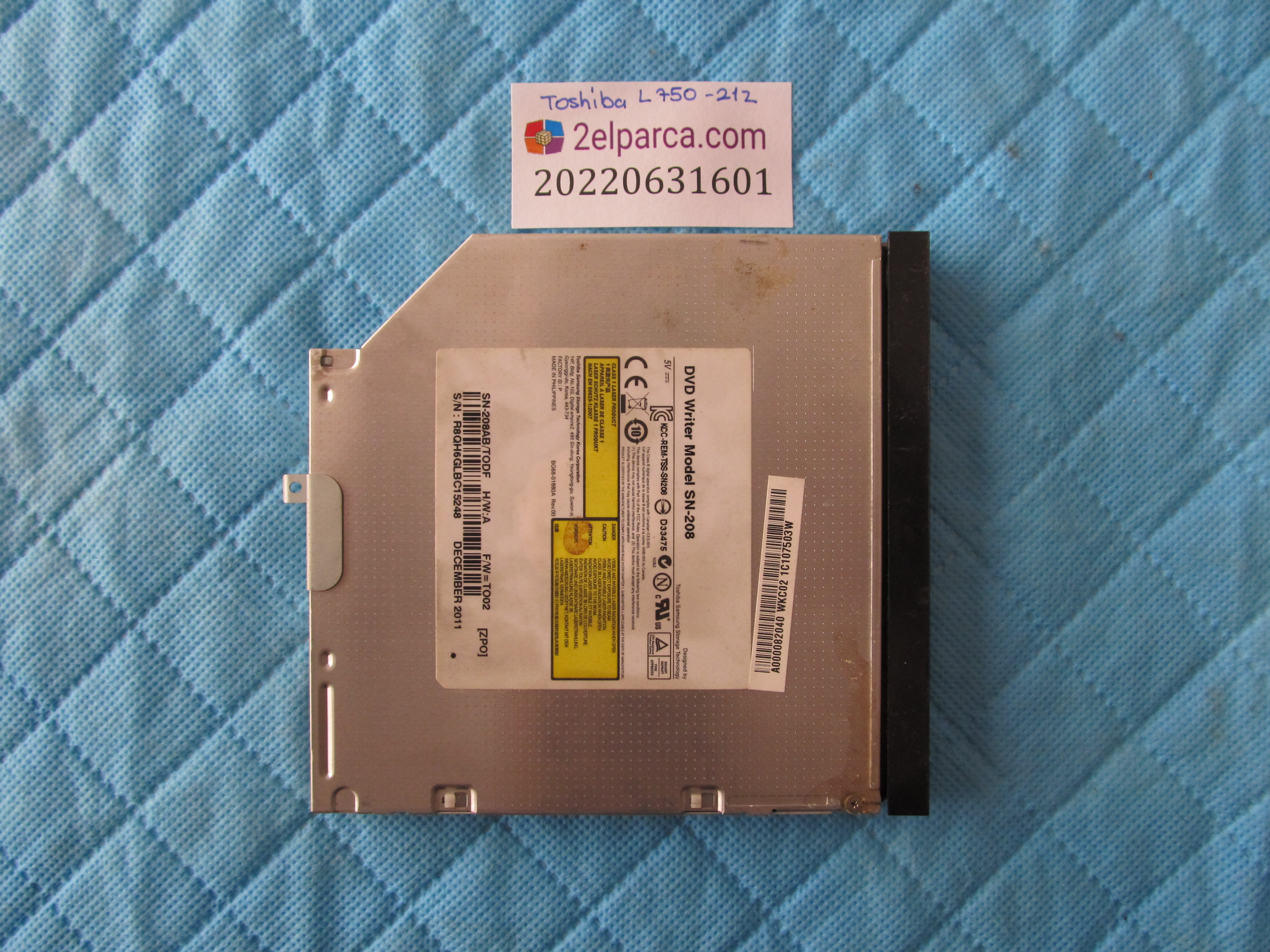 TOSHİBA Toshiba l750 dvd küçük görsel 2