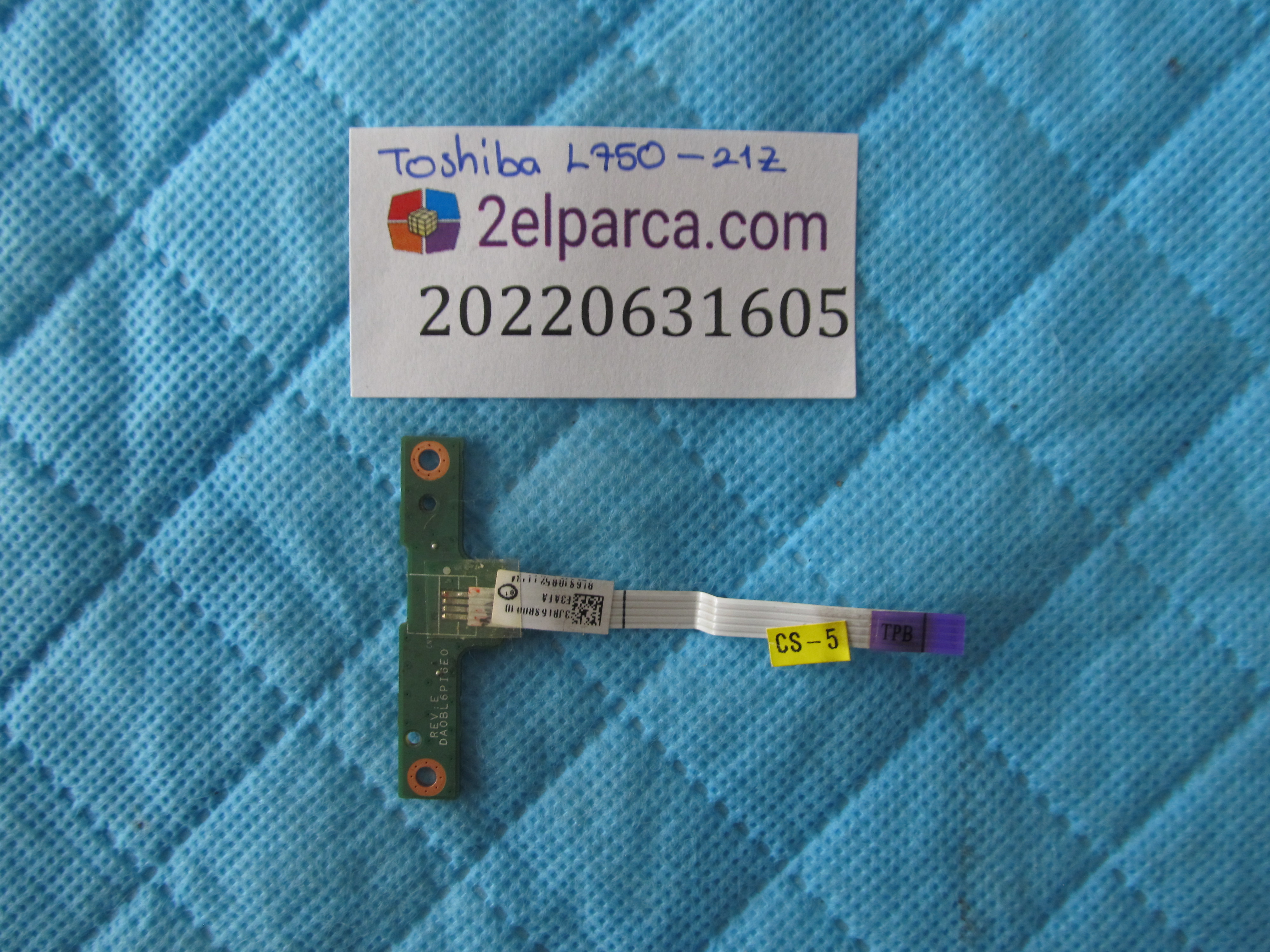 TOSHİBA Toshiba l750 tetik karti flex küçük görsel 2