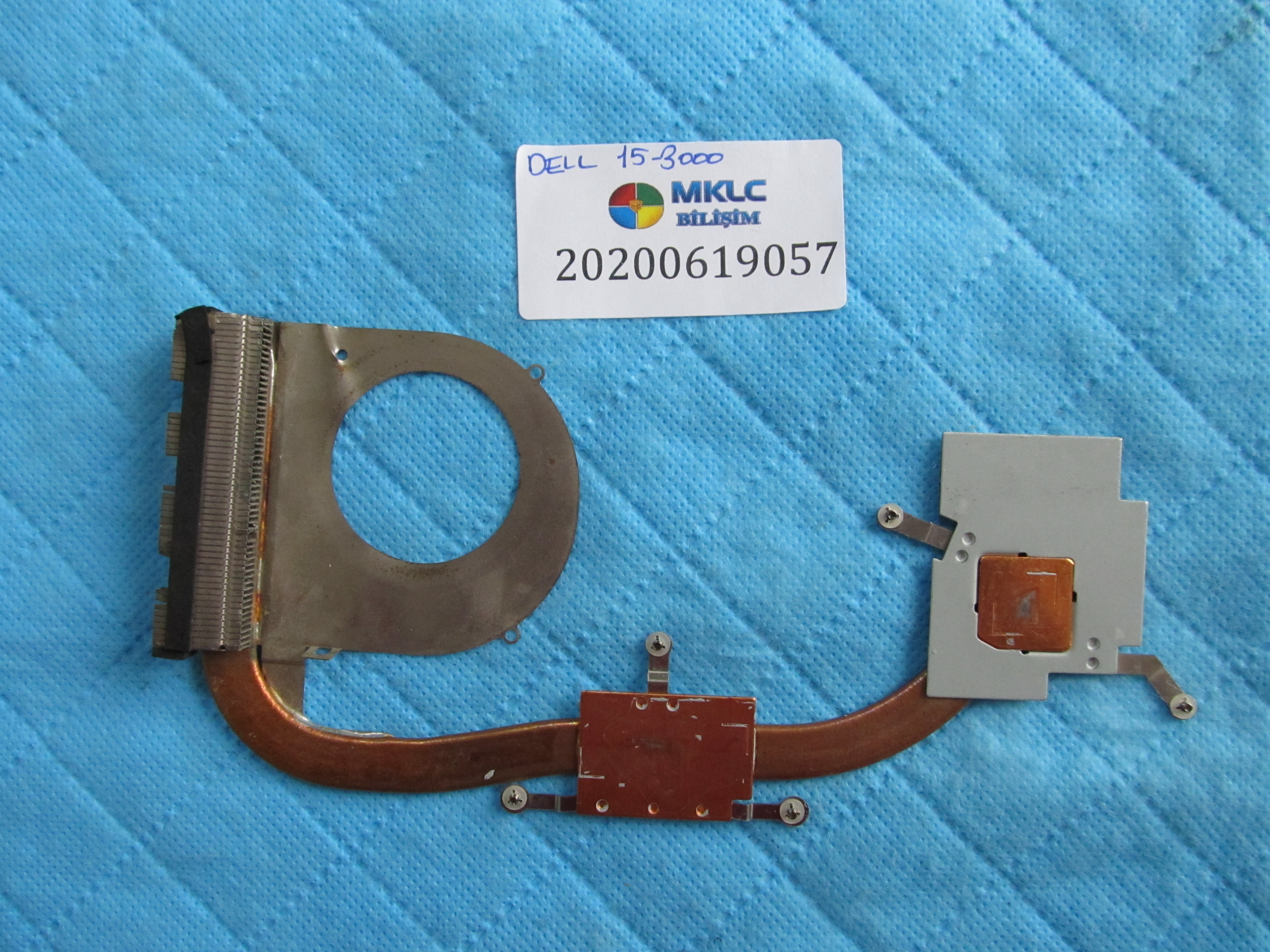 DELL Dell 15-3000 bakir soğutucu (heatsink) orjinal ürün küçük görsel 2
