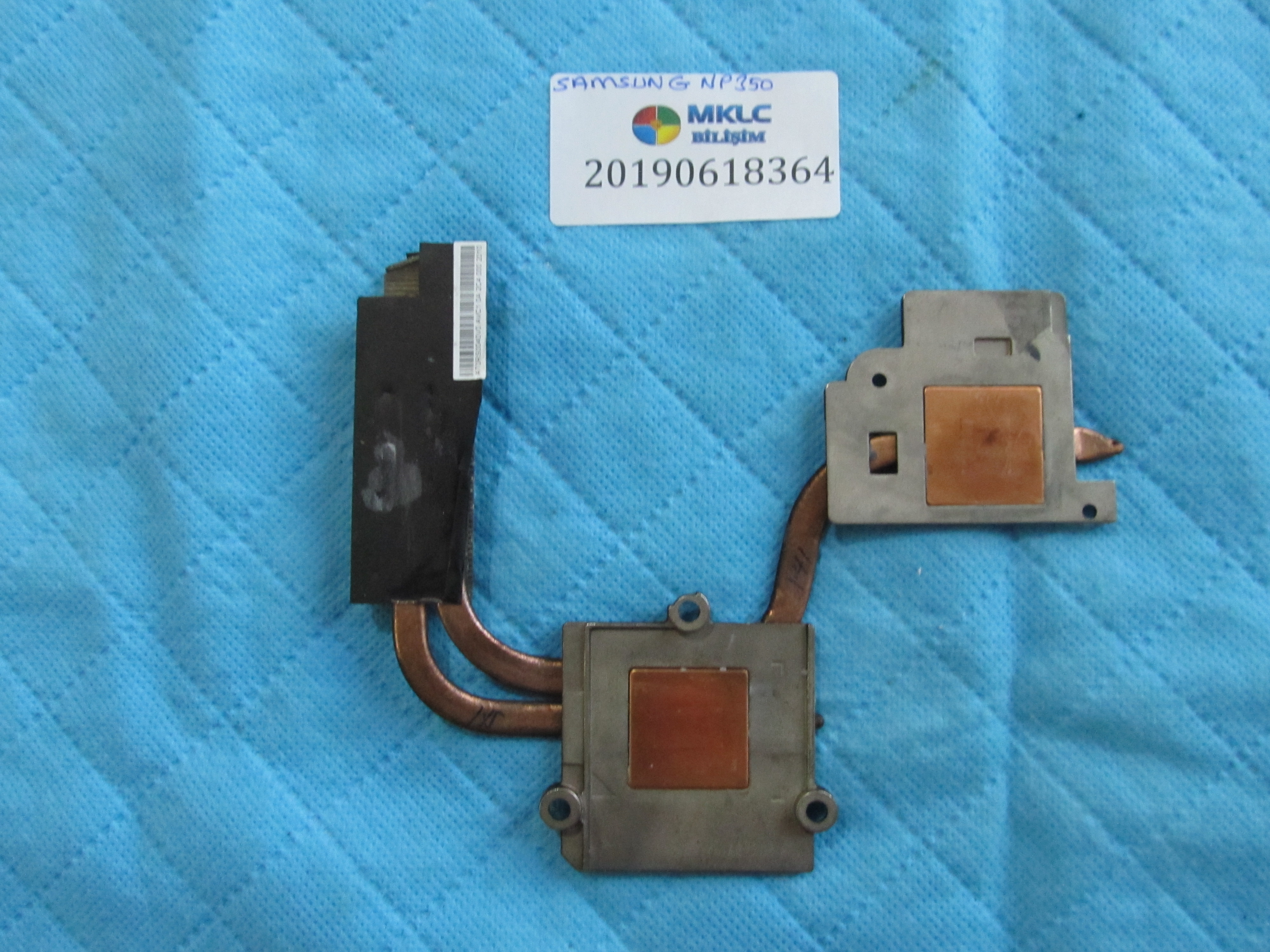SAMSUNG Samsung np350 cpu bakir (heatsink) orjinal ürün küçük görsel 2