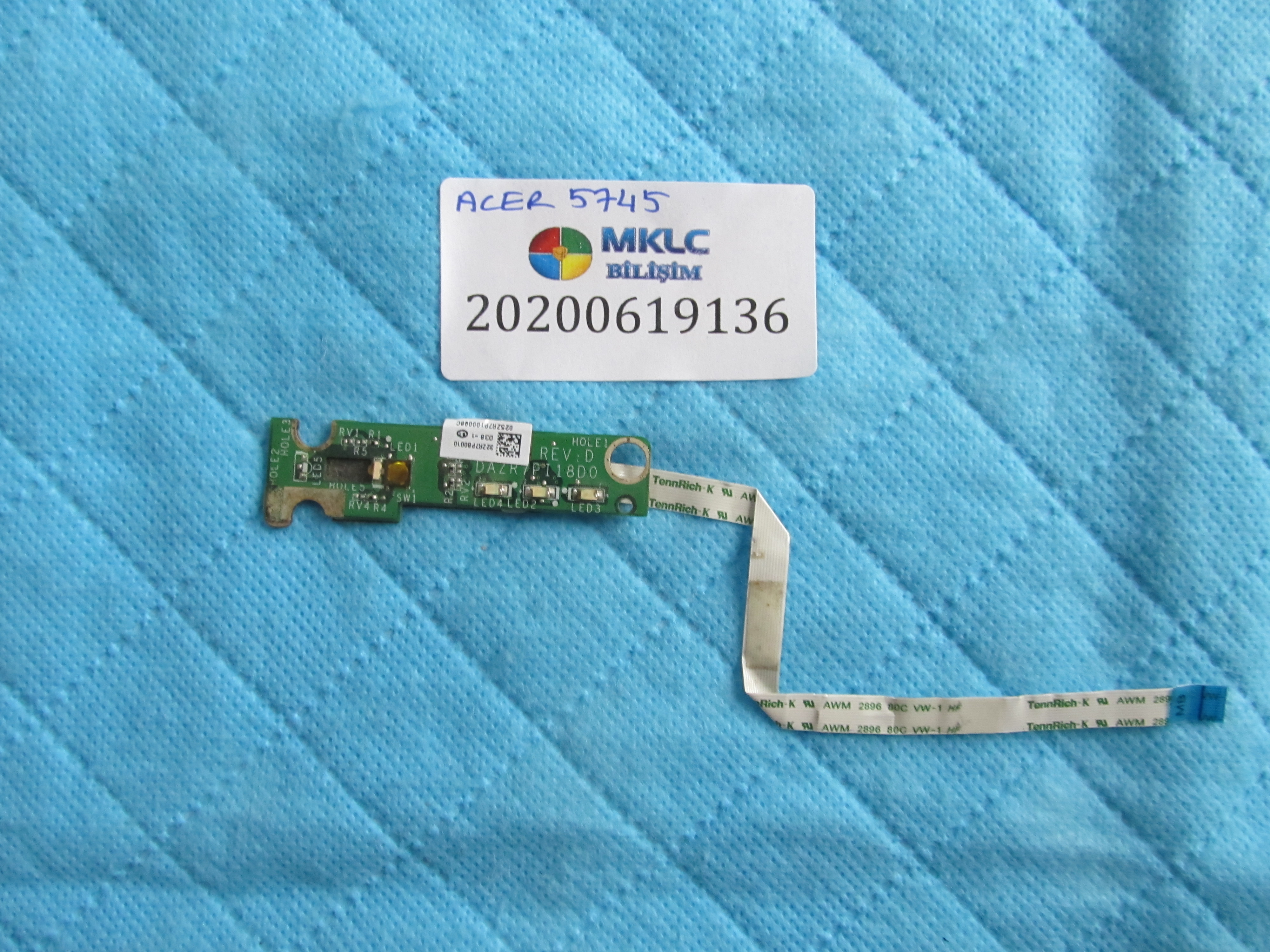 Acer 5745 tetik karti ve flex