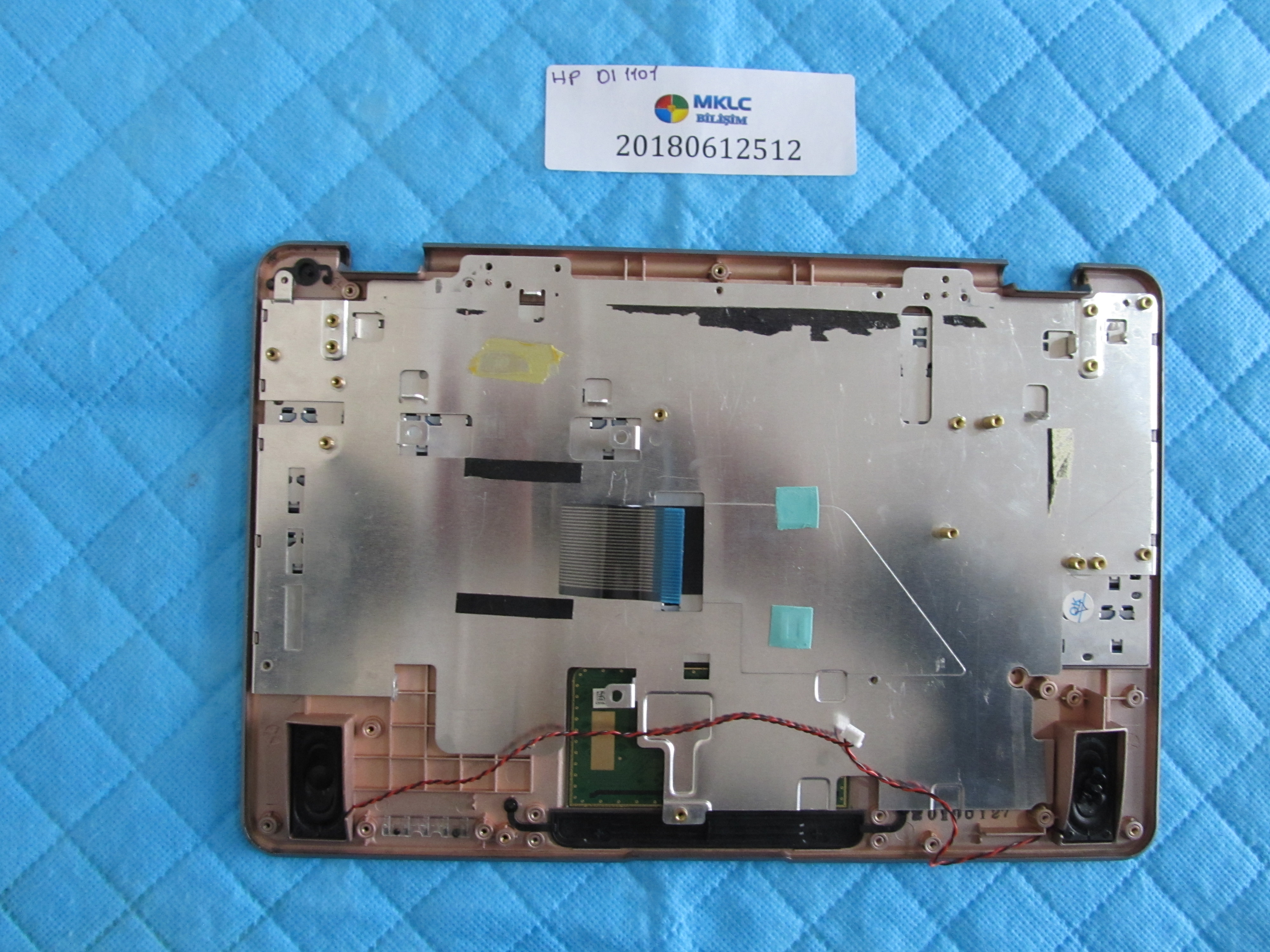 HP Hp di 1101 üst kasa klavye kasa klavye dahil orjinal ürün küçük görsel 2