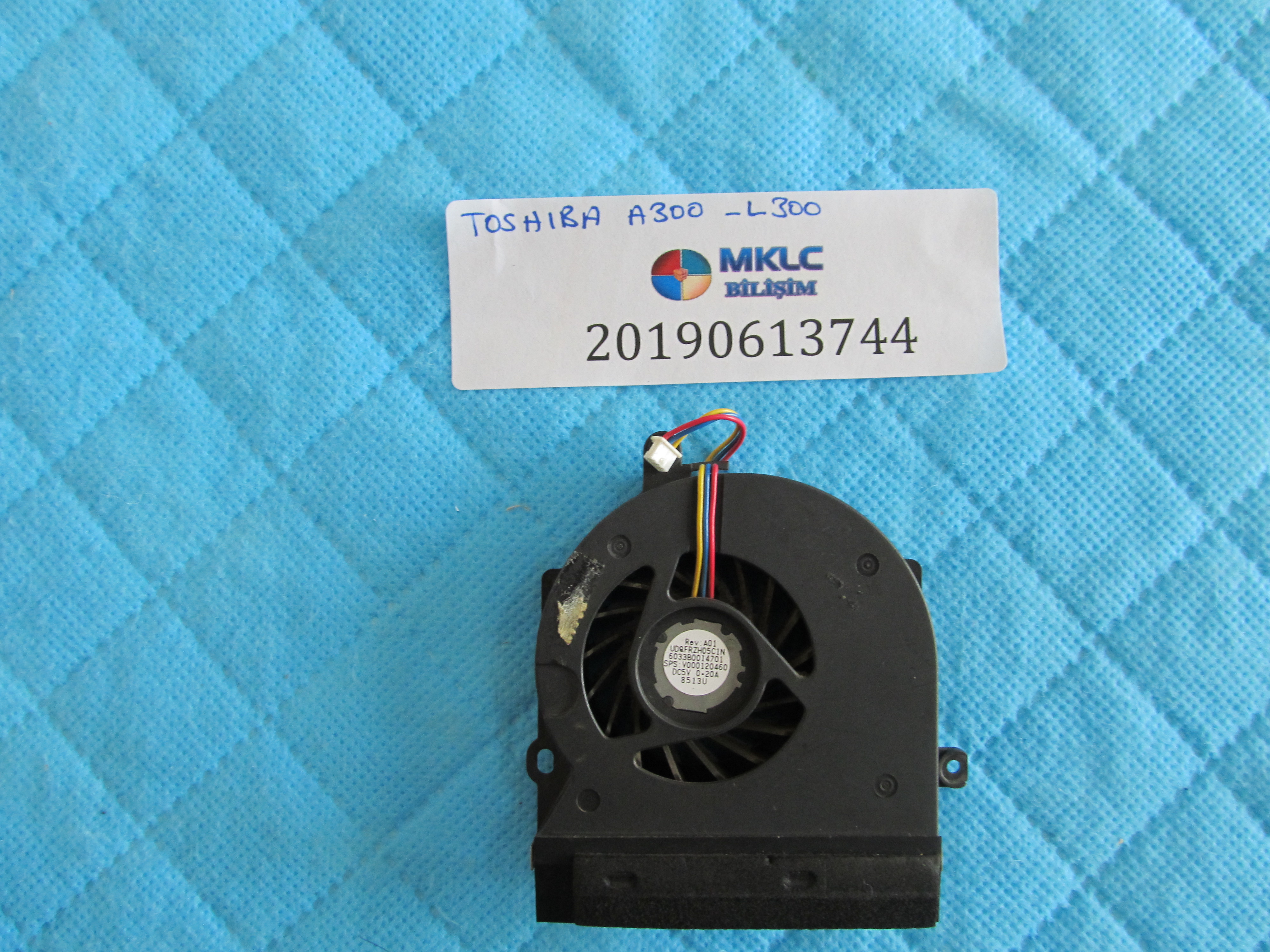 TOSHİBA Toshiba a300-l300 soğutucu fan küçük görsel 2
