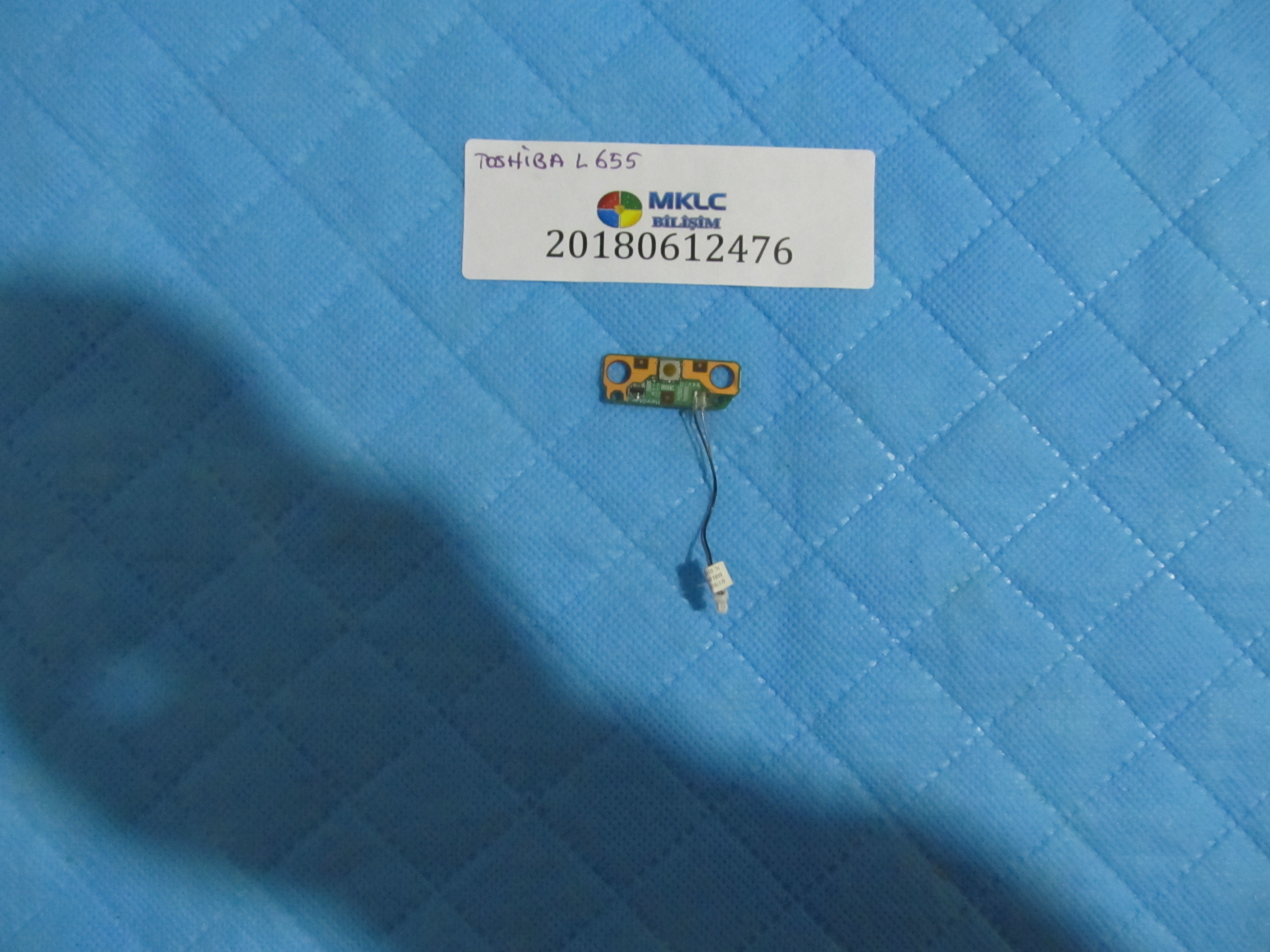 Toshiba l655 tetik karti ve flex orjinal ürün