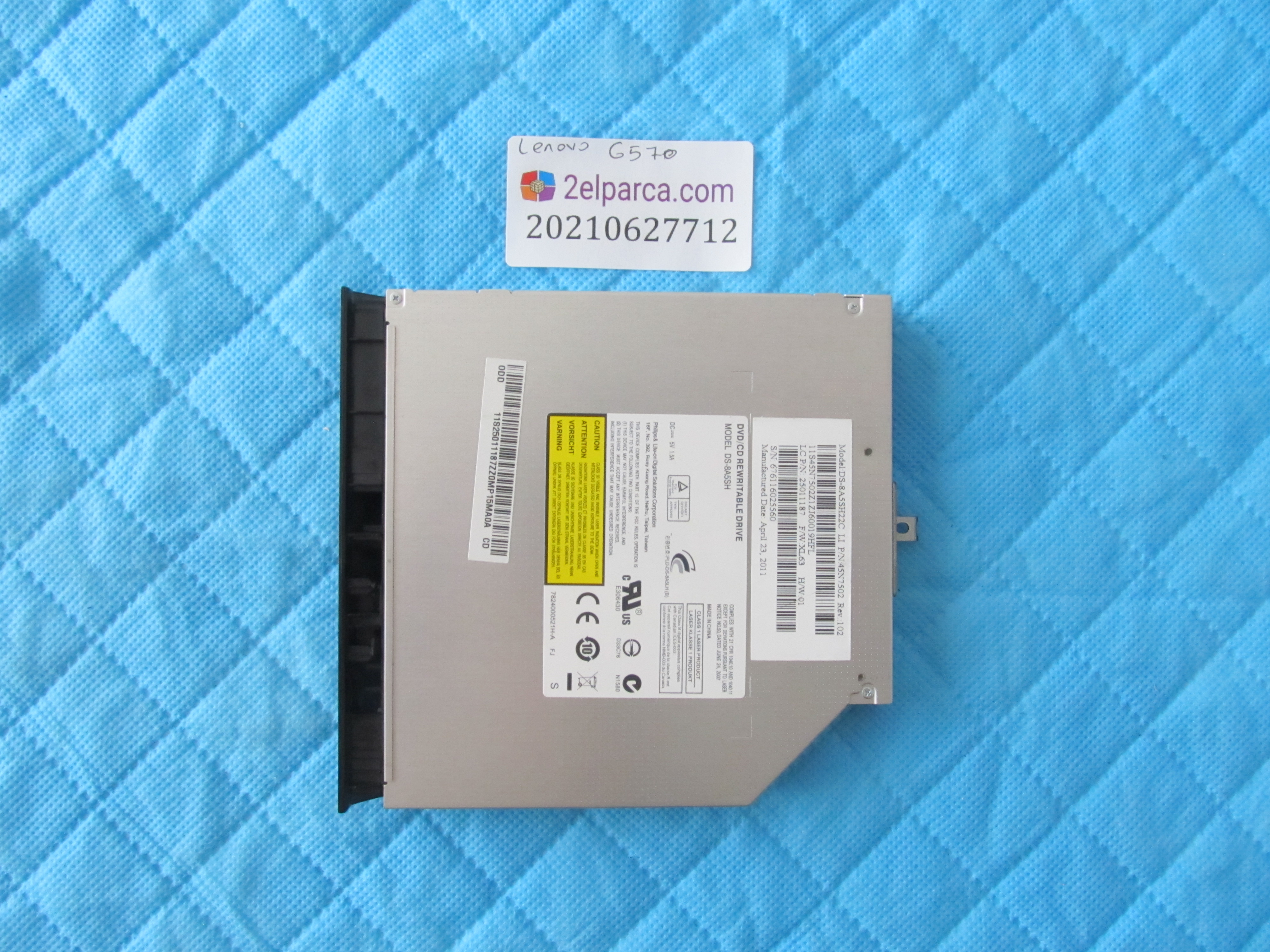 LENOVO Lenovo g570 dvd küçük görsel 2