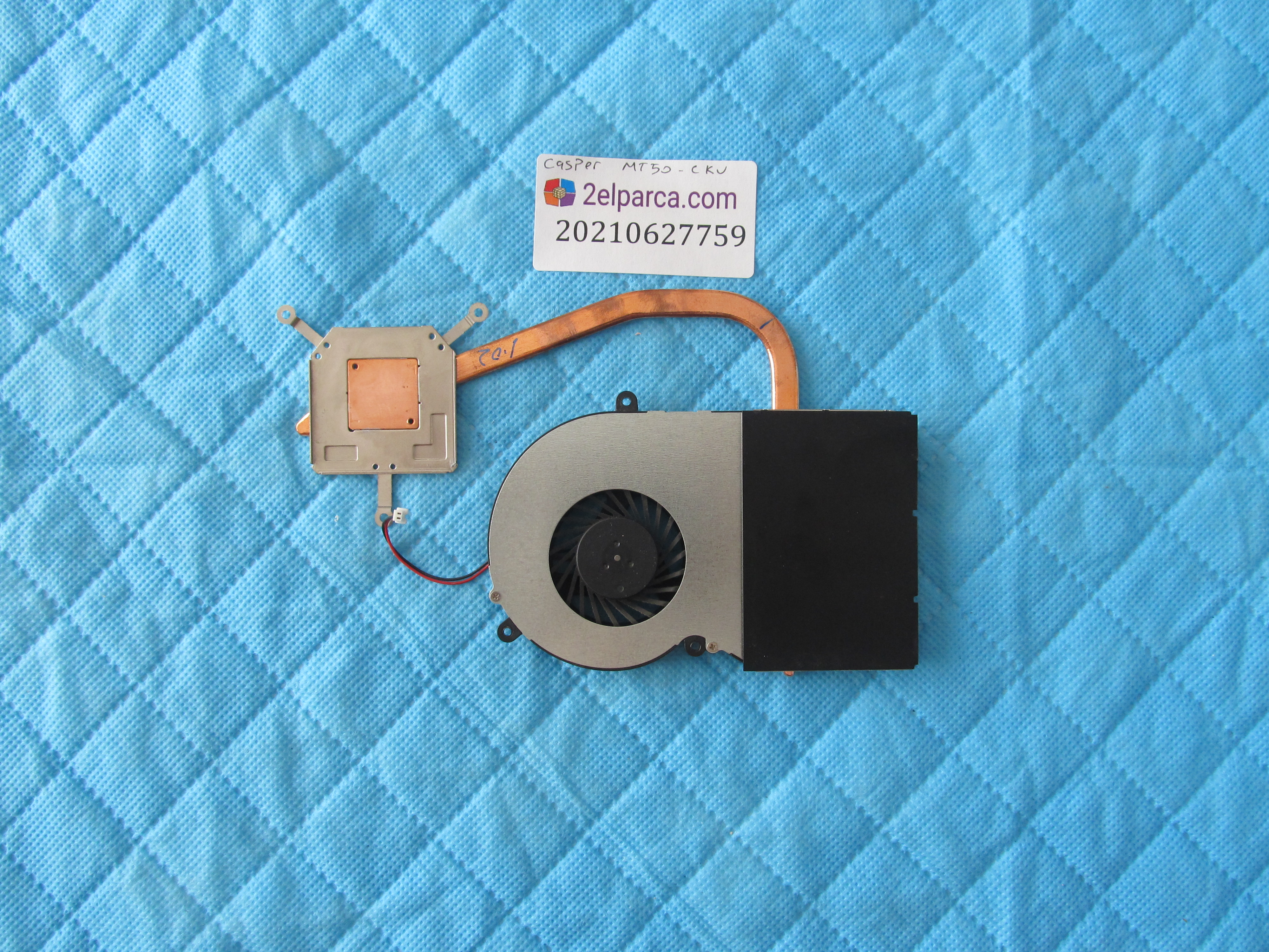 CASPER Casper mt50-cku fan bakir soğutucu (heatsink) orjinal ürün küçük görsel 2