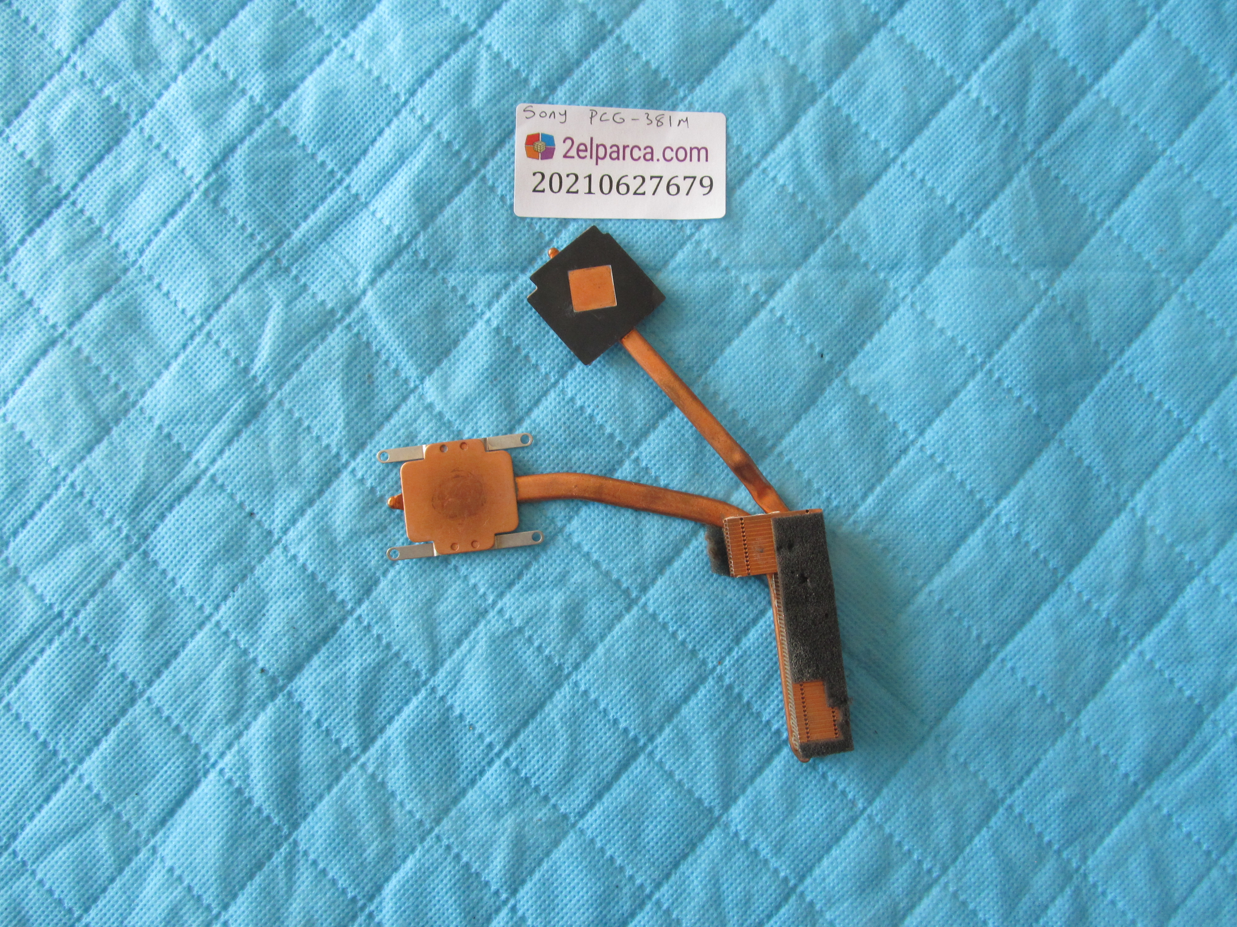 SONY Sony pcg-381m soğutucu bakir (heatsink) orjinal ürün küçük görsel 2