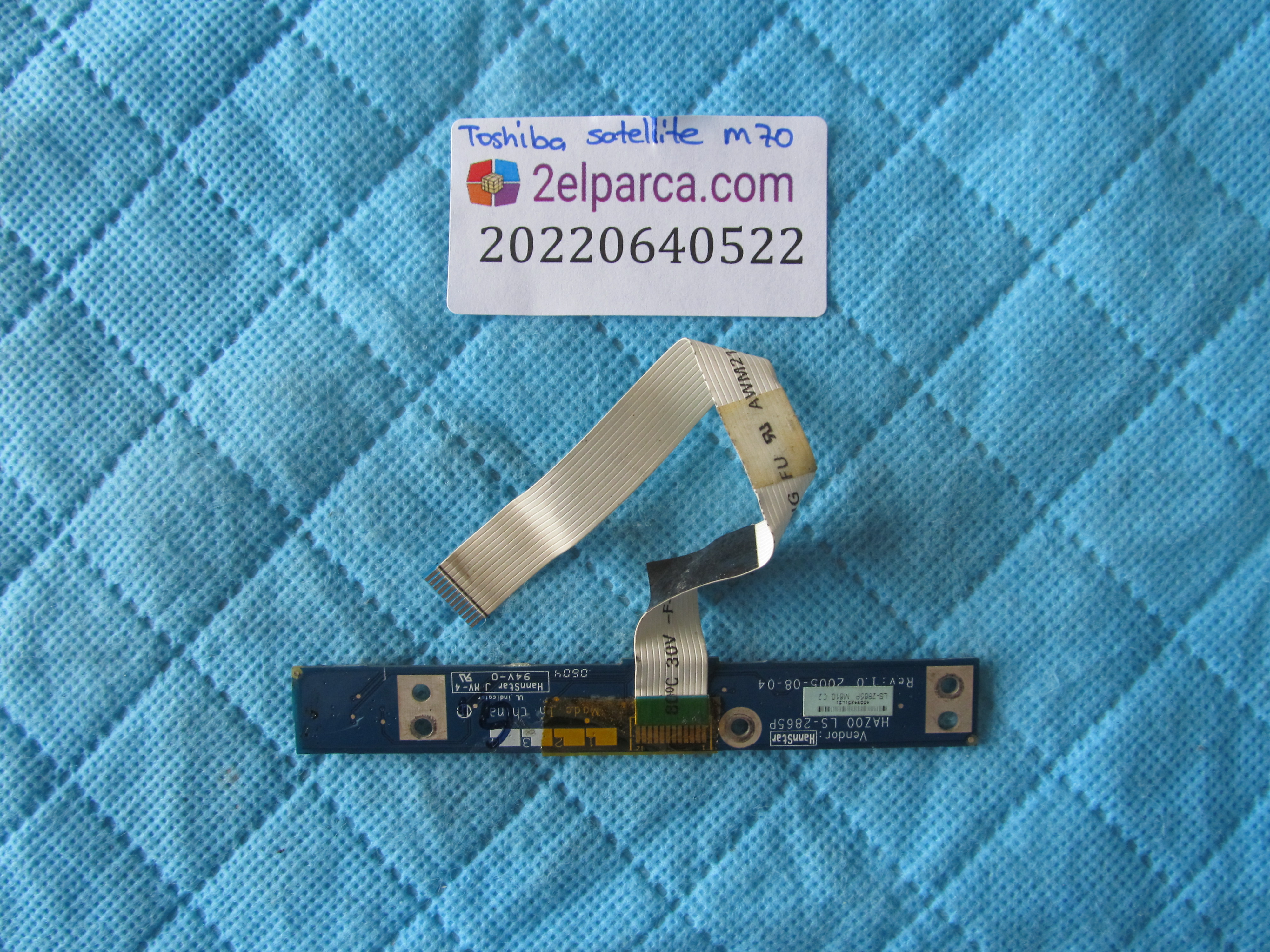 TOSHİBA Toshiba satellite m70 tetik karti ve flex orjinal ürün küçük görsel 2