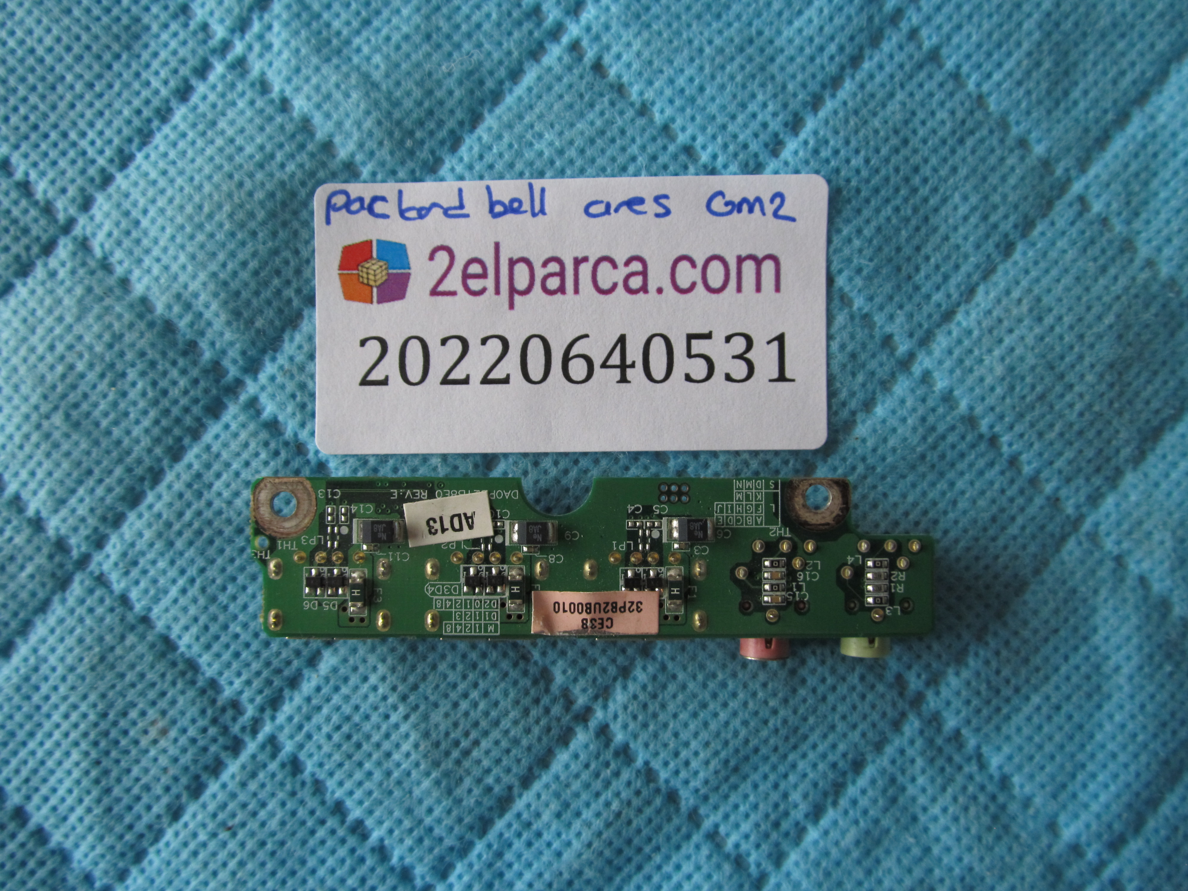 PACKARD BELL Packard bell ares gm2 usb ve ses kart orjinal ürün küçük görsel 2