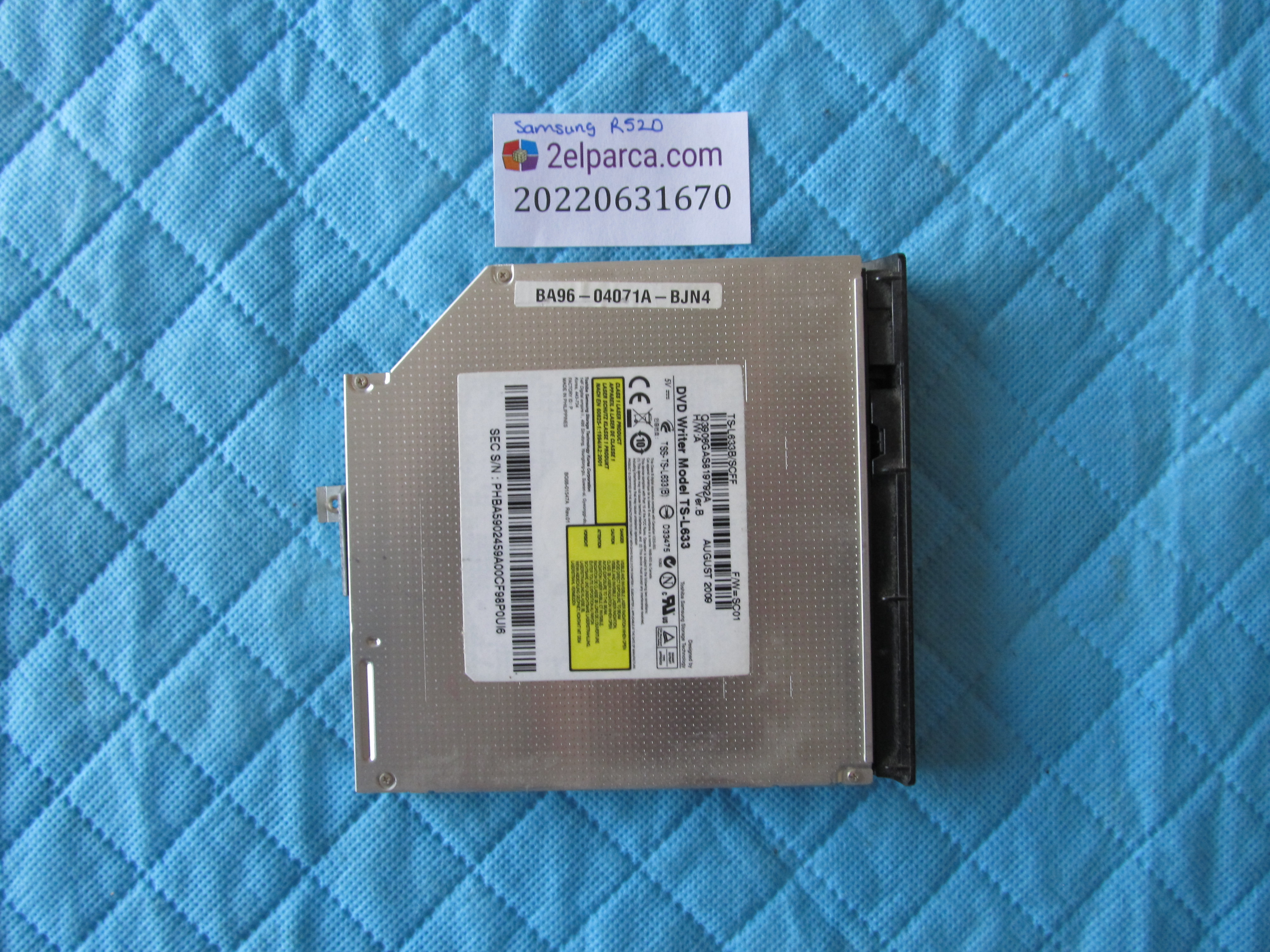 SAMSUNG Samsung r520 dvd küçük görsel 2