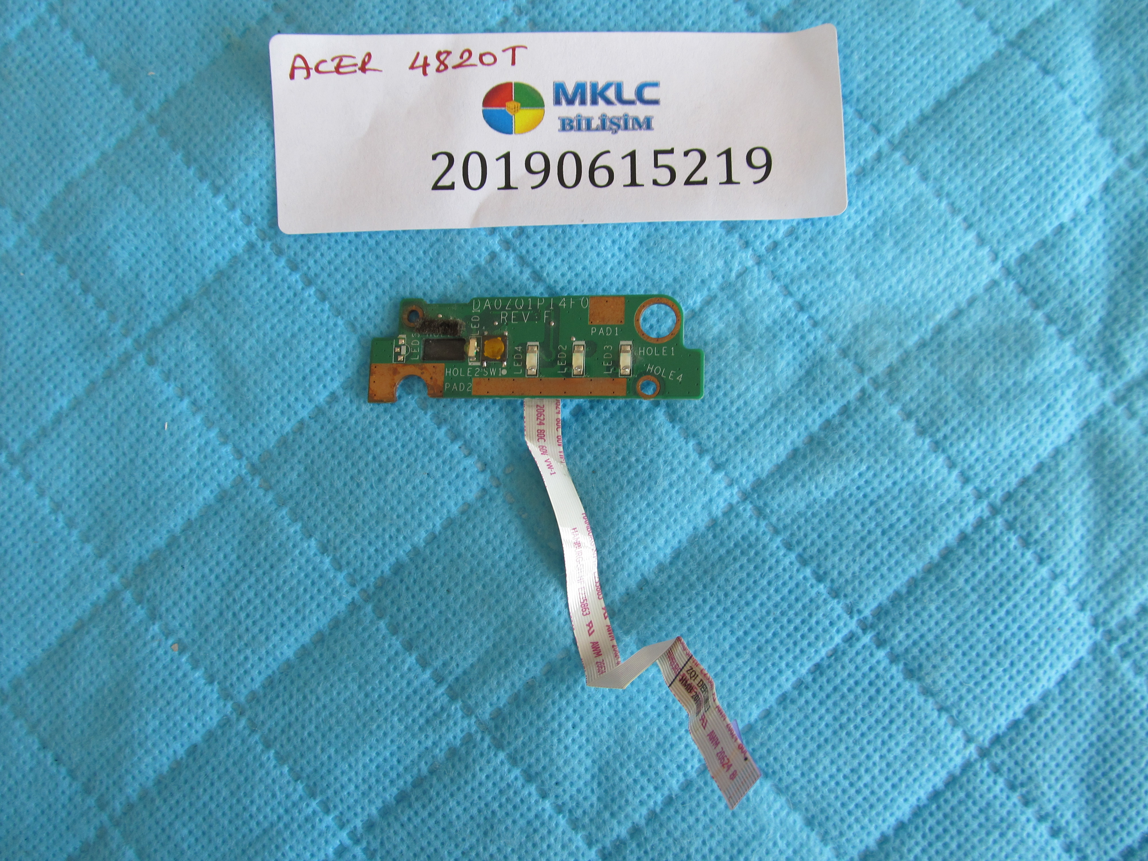 Acer 4820t tetik karti ve flex orjinal ürün