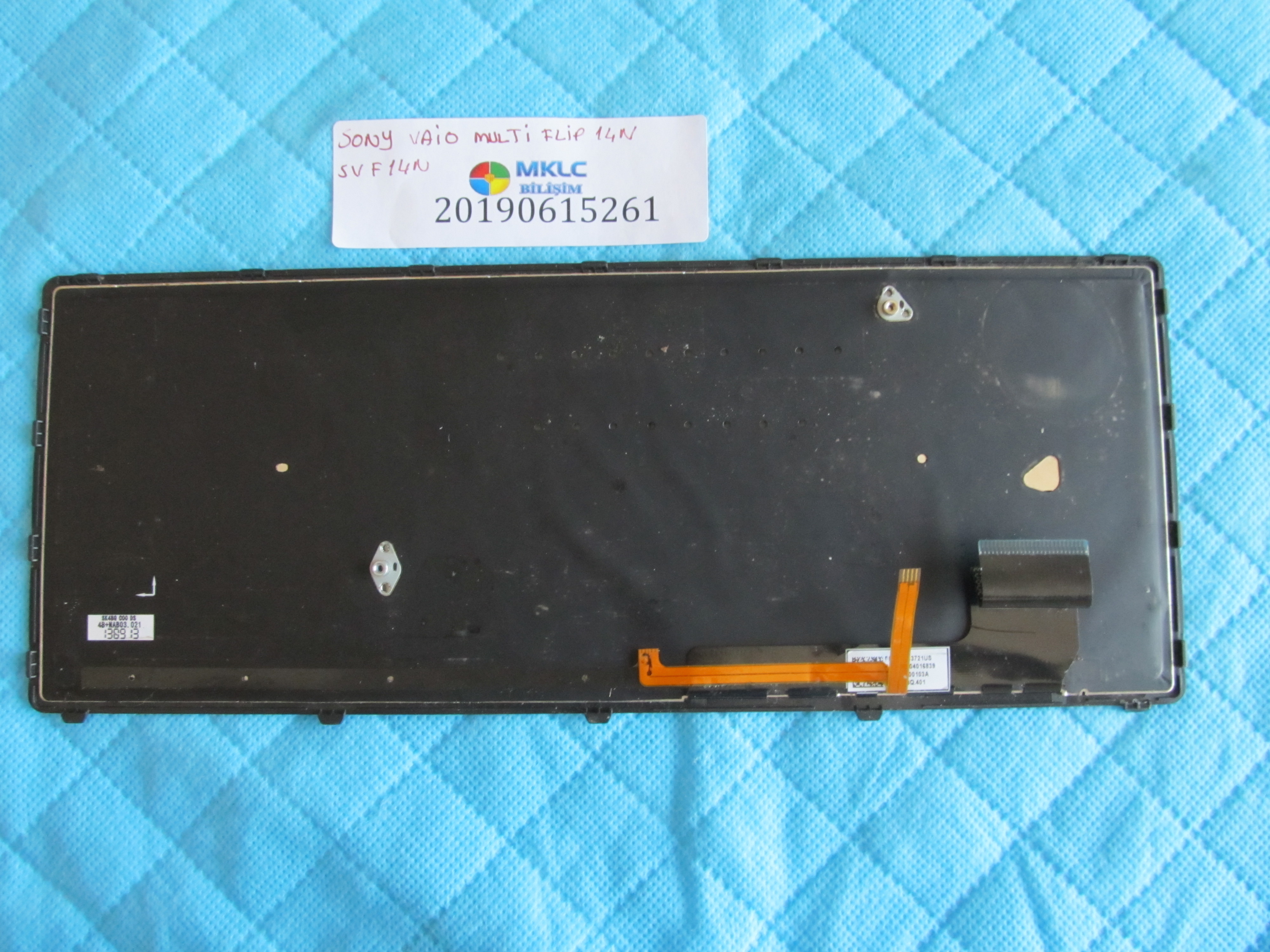 SONY Sony vaio multi flip 14n svfg14n klavye tr q (tek tuş eksik) küçük görsel 2