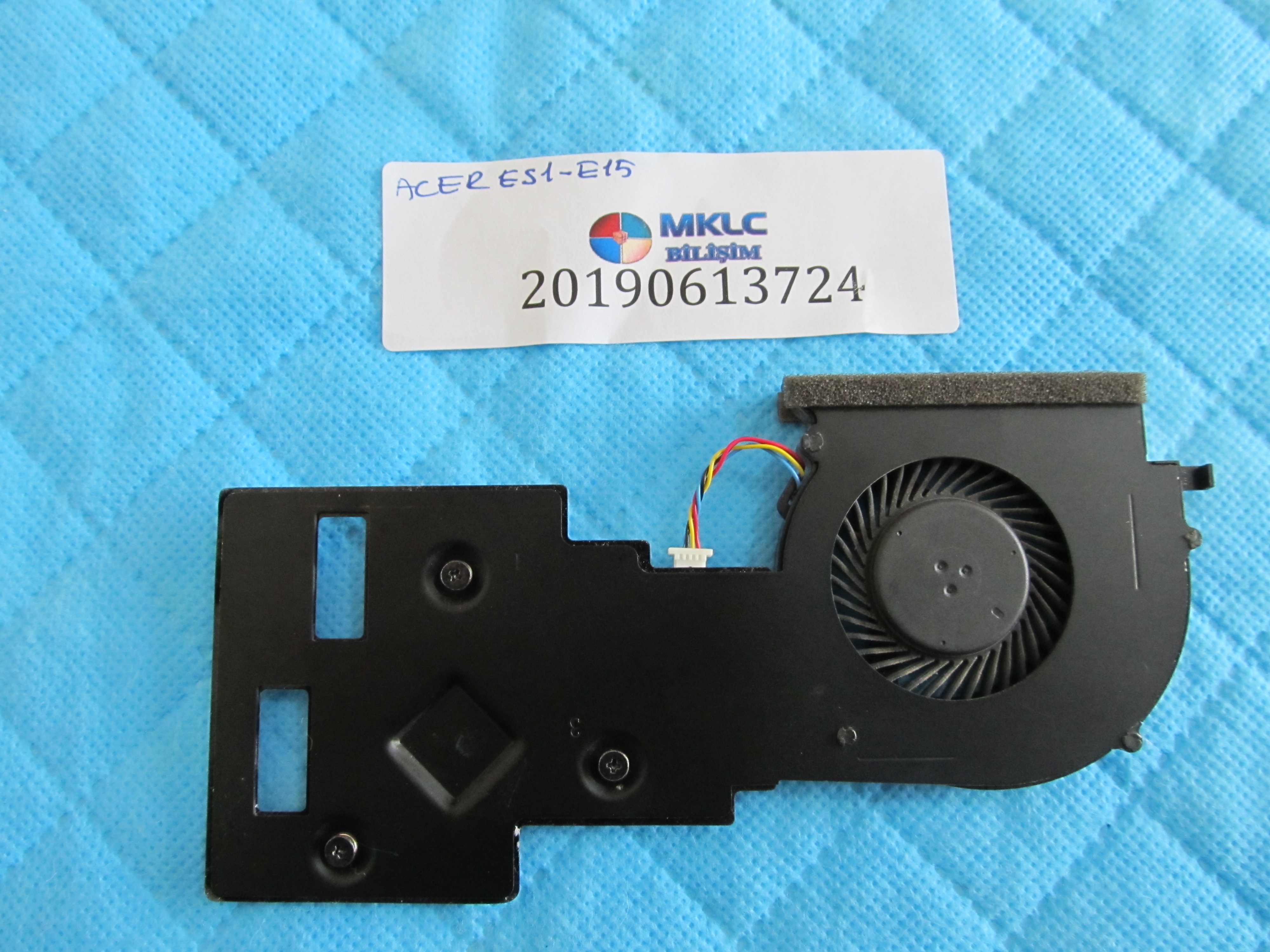 ACER Acer es1 e15 fan bakir soğutucu (heatsink) küçük görsel 2