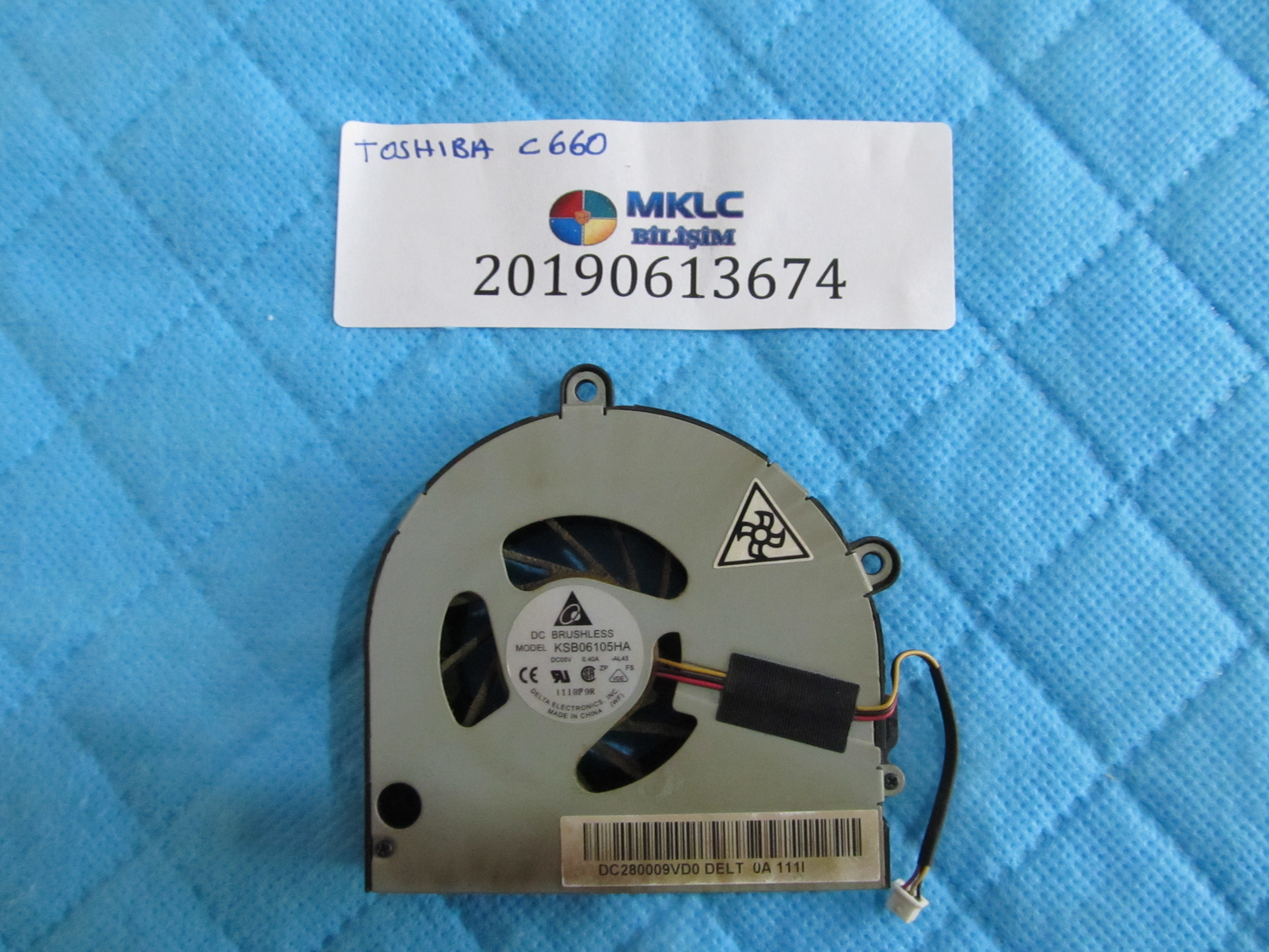 TOSHİBA Toshiba c660 soğutucu fan küçük görsel 2