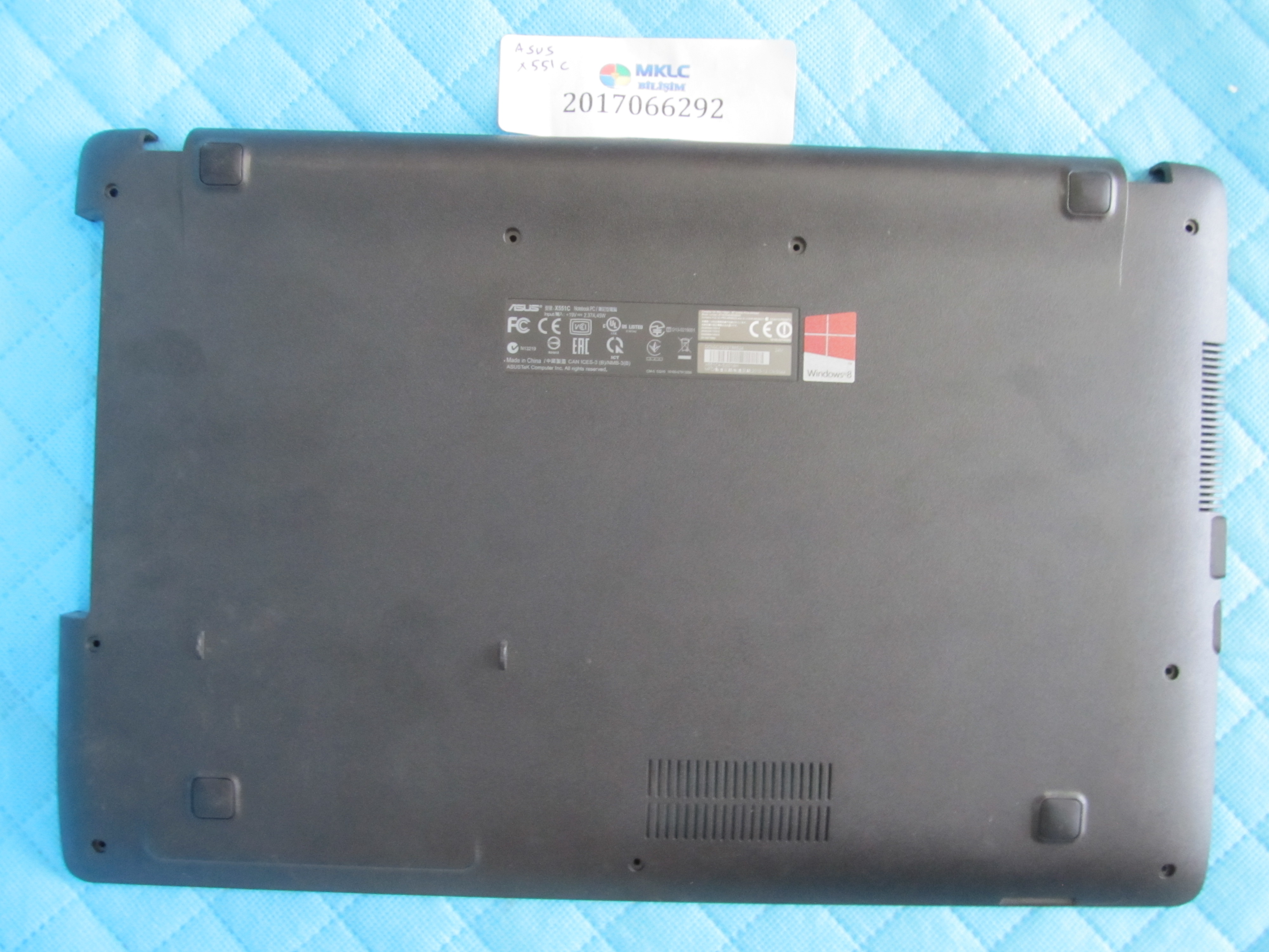 Asus x551c alt kasa orjinal ürün