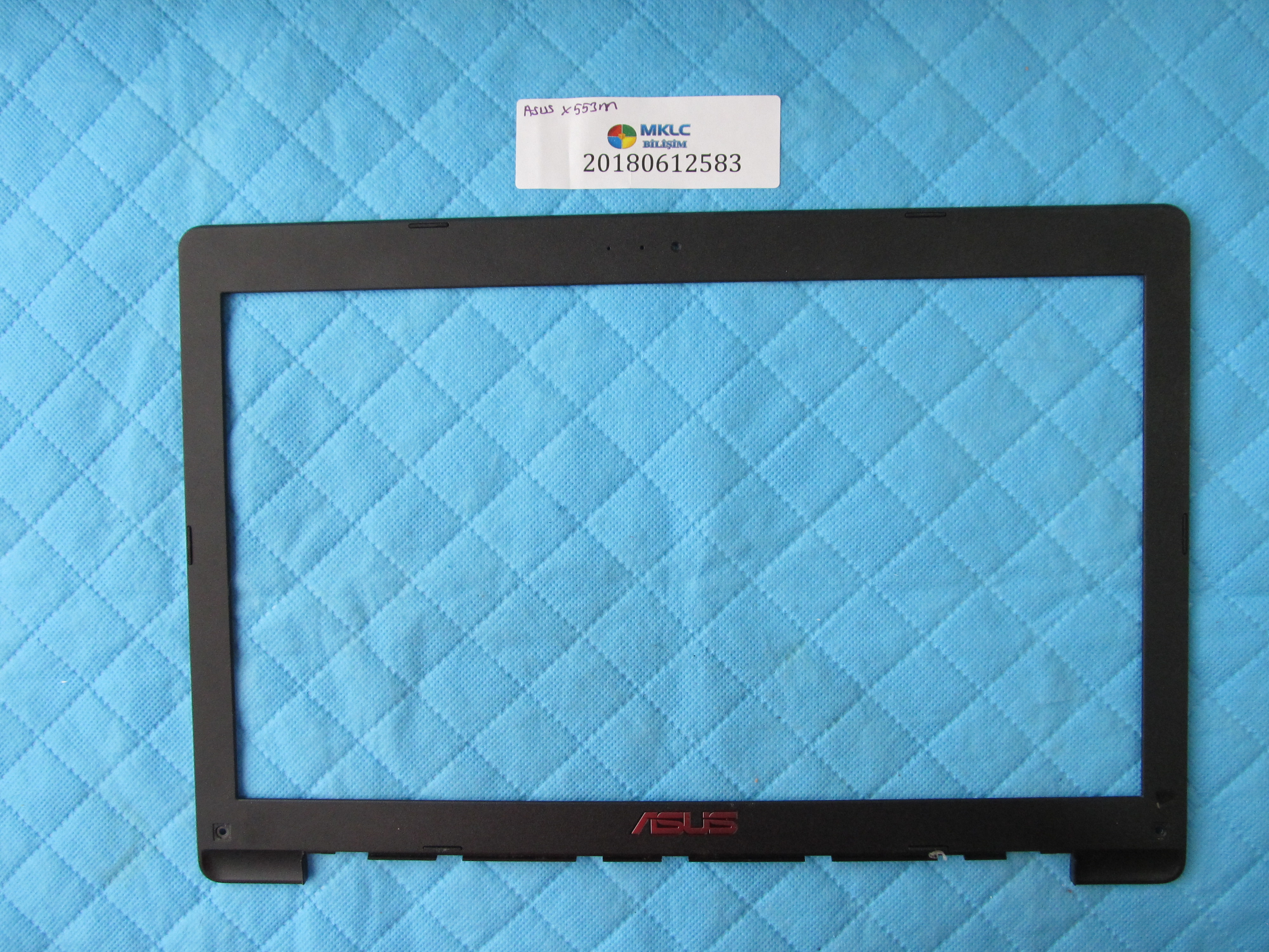 Asus x553m ekran ön çerçeve lcd bezel orjinal ürün