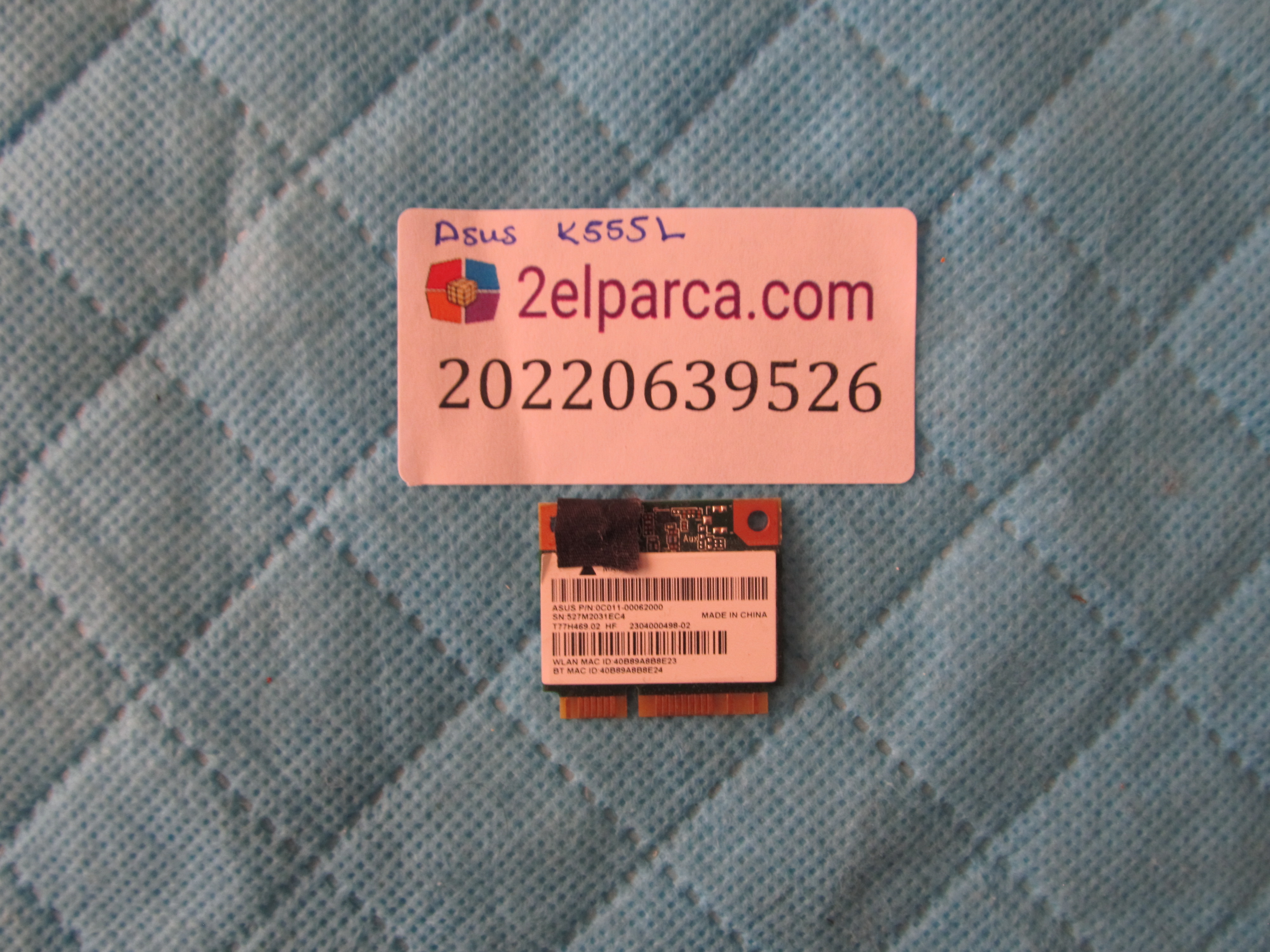Asus k555l wifi karti orjinal ürün