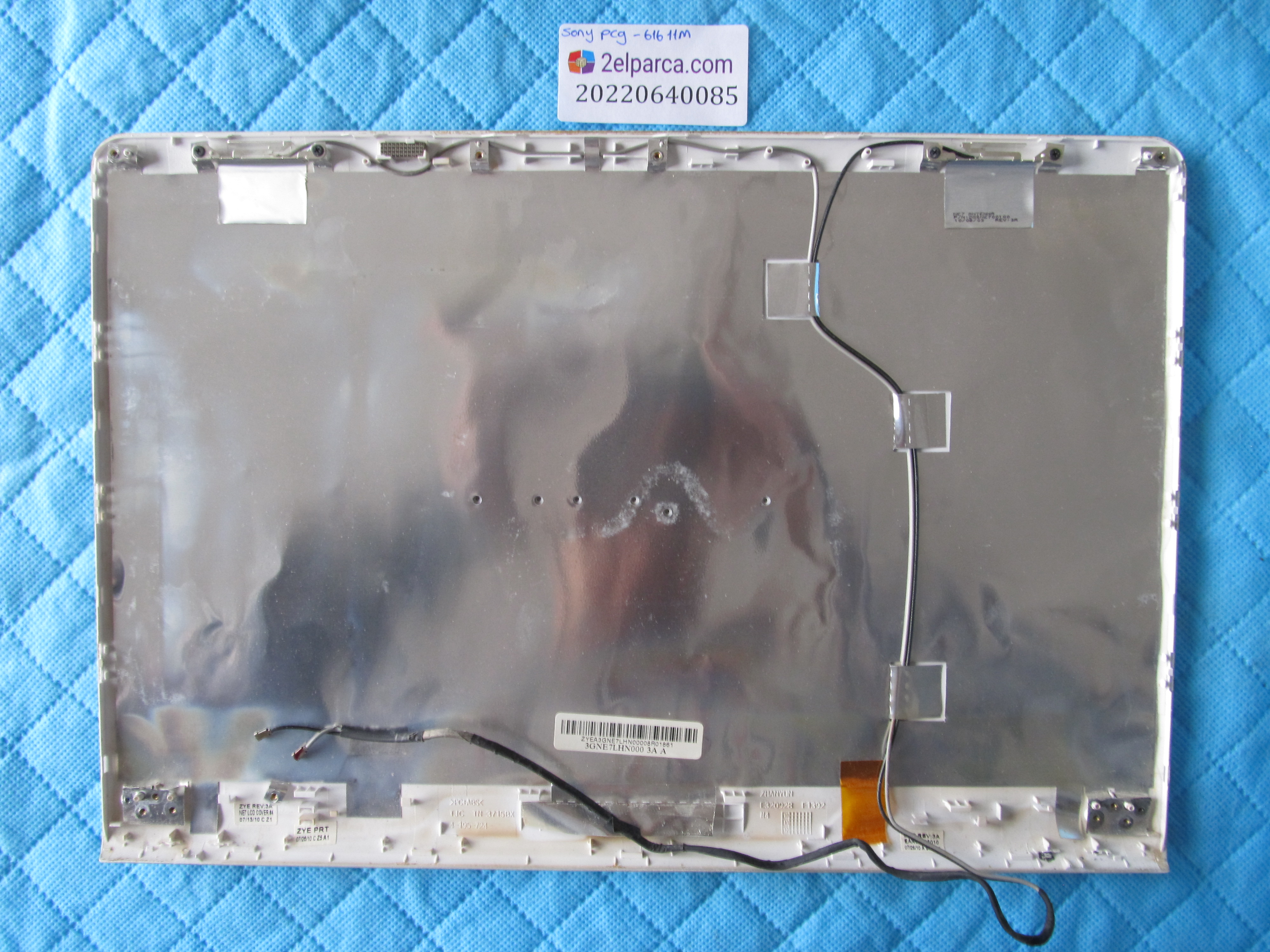 SONY Sony pcg - 61611m arka kapak lcd back cover orjinal ürün küçük görsel 2