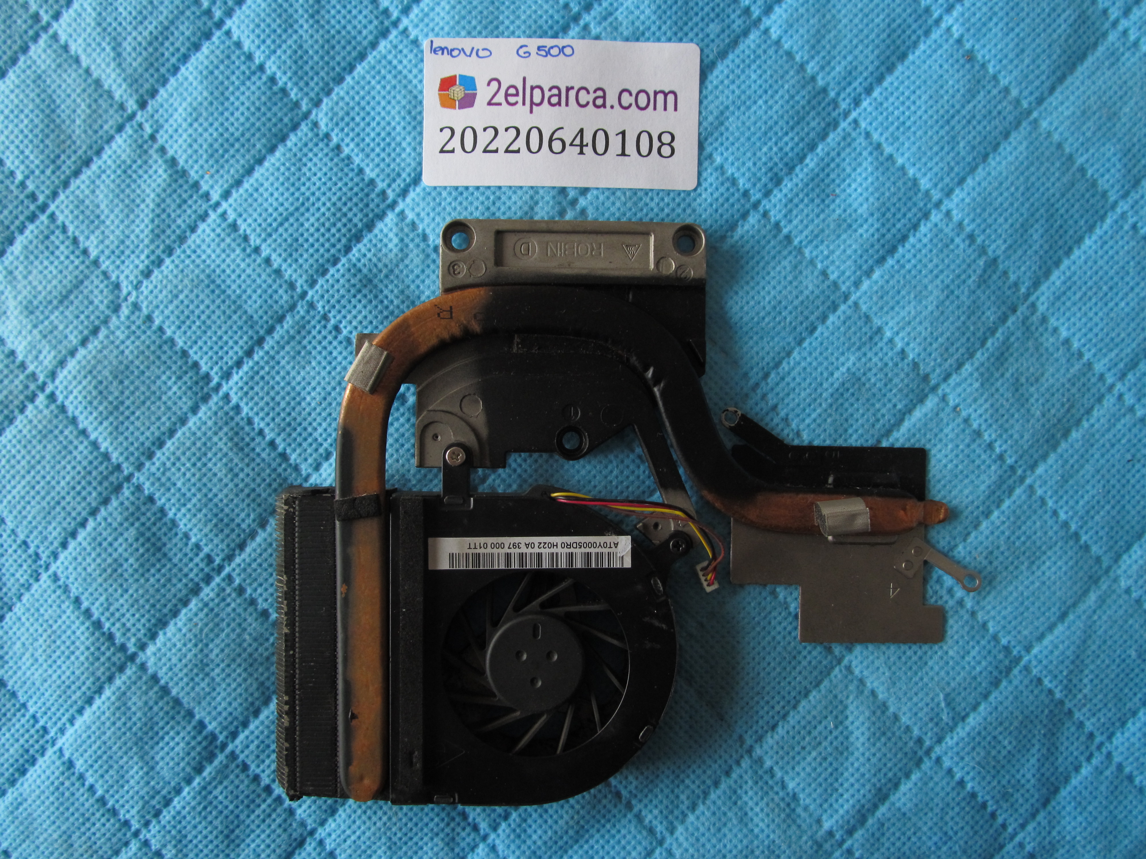 Lenovo g500 fan bakir soğutucu (heatsink) orjinal ürün