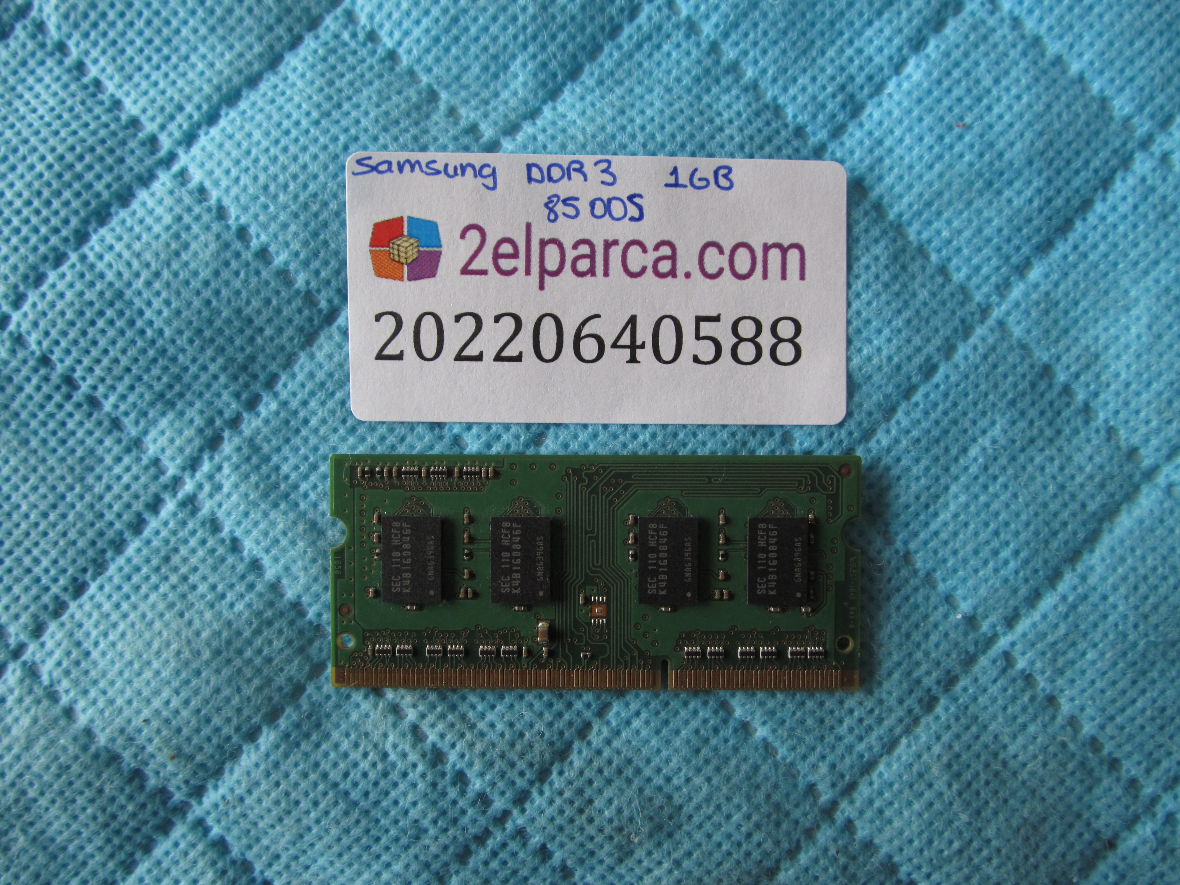 SAMSUNG Samsung ddr3-8500s 1 gb ram bellek orjinal ürün küçük görsel 2