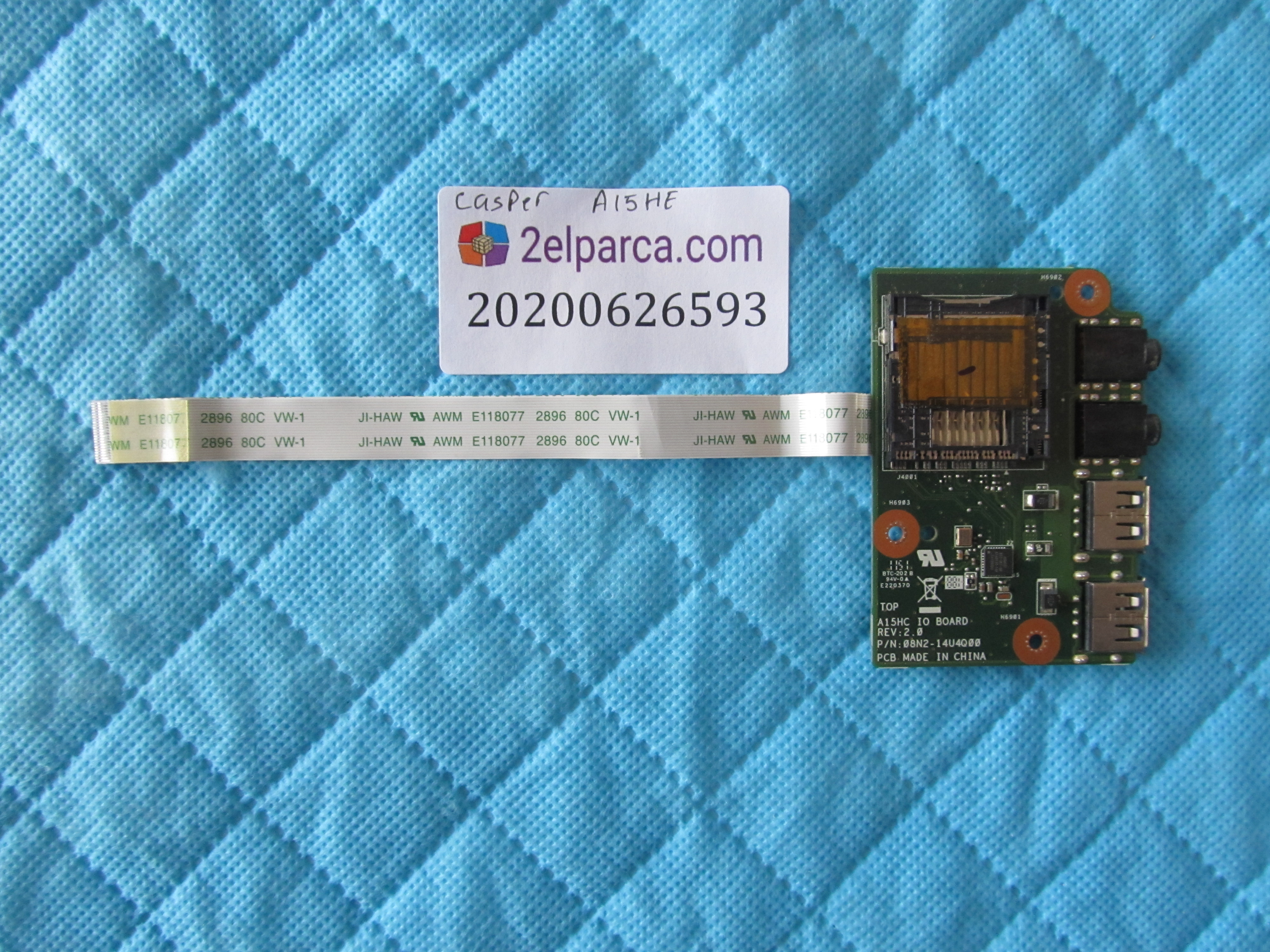 CASPER Casper a15he usb ses board flex orjinal ürün küçük görsel 2