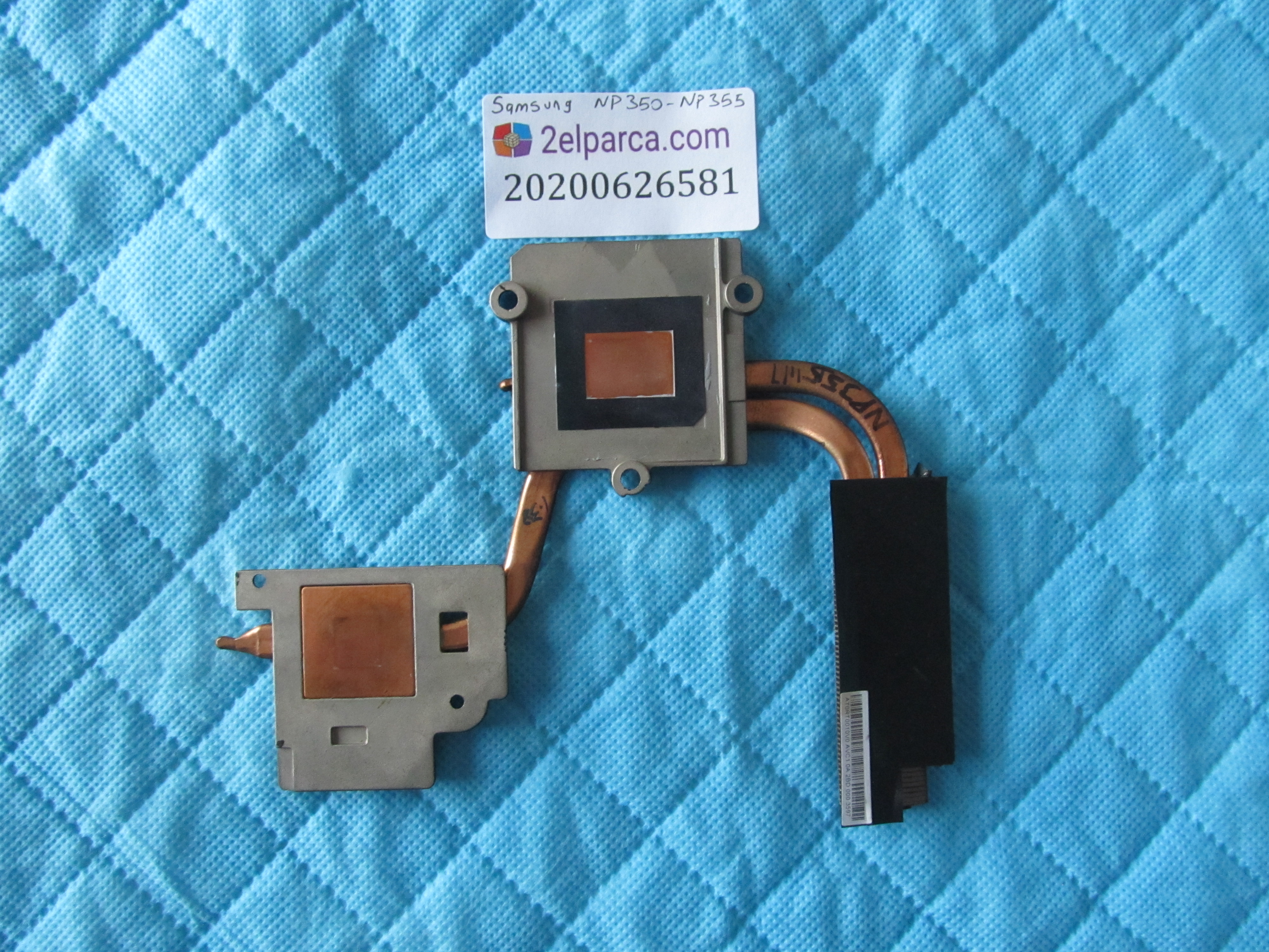 SAMSUNG Samsung np350-np355 soğutucu bakir orjinal ürün küçük görsel 2