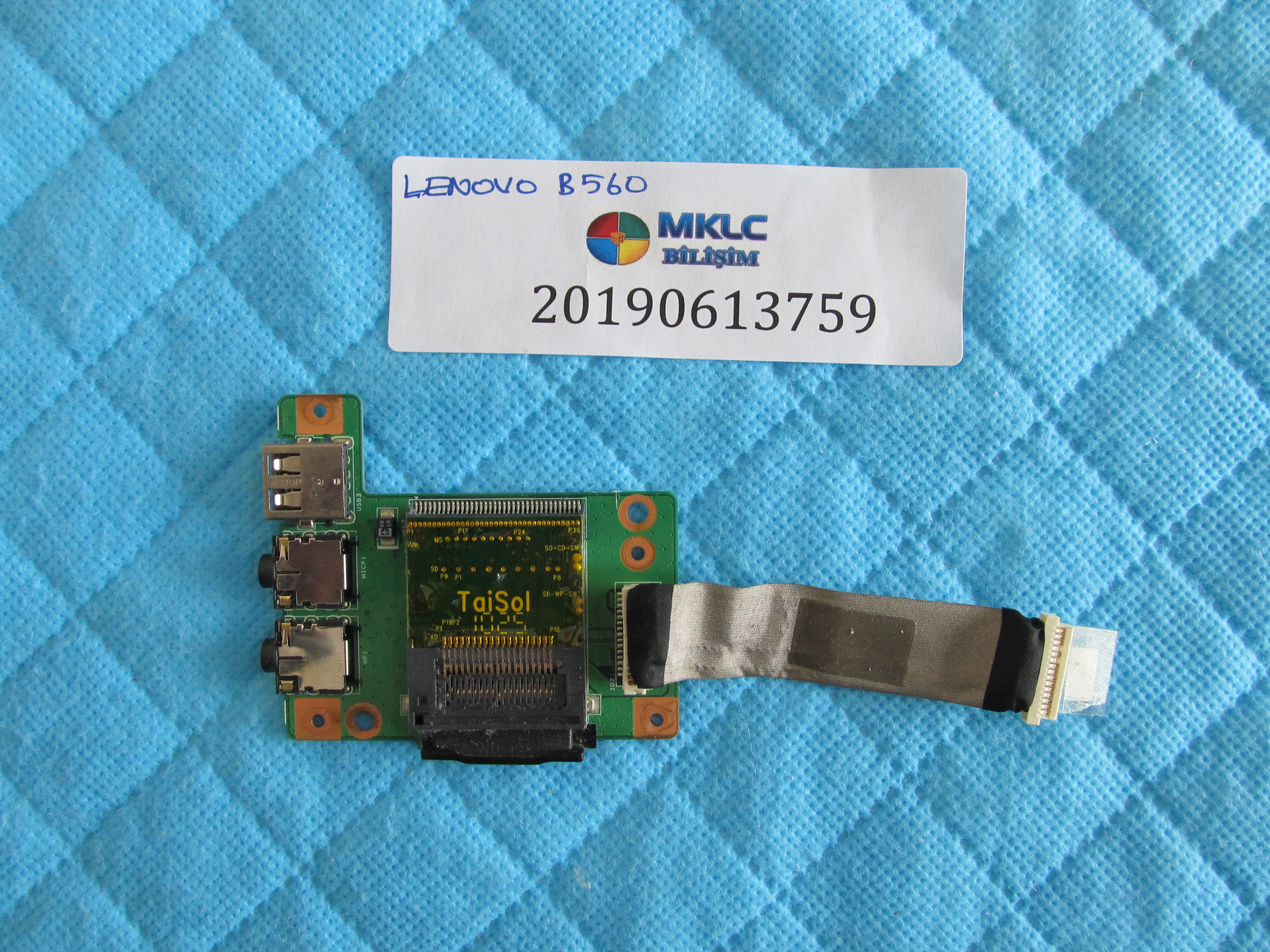 Lenovo b560 usb port flex ve ses karti