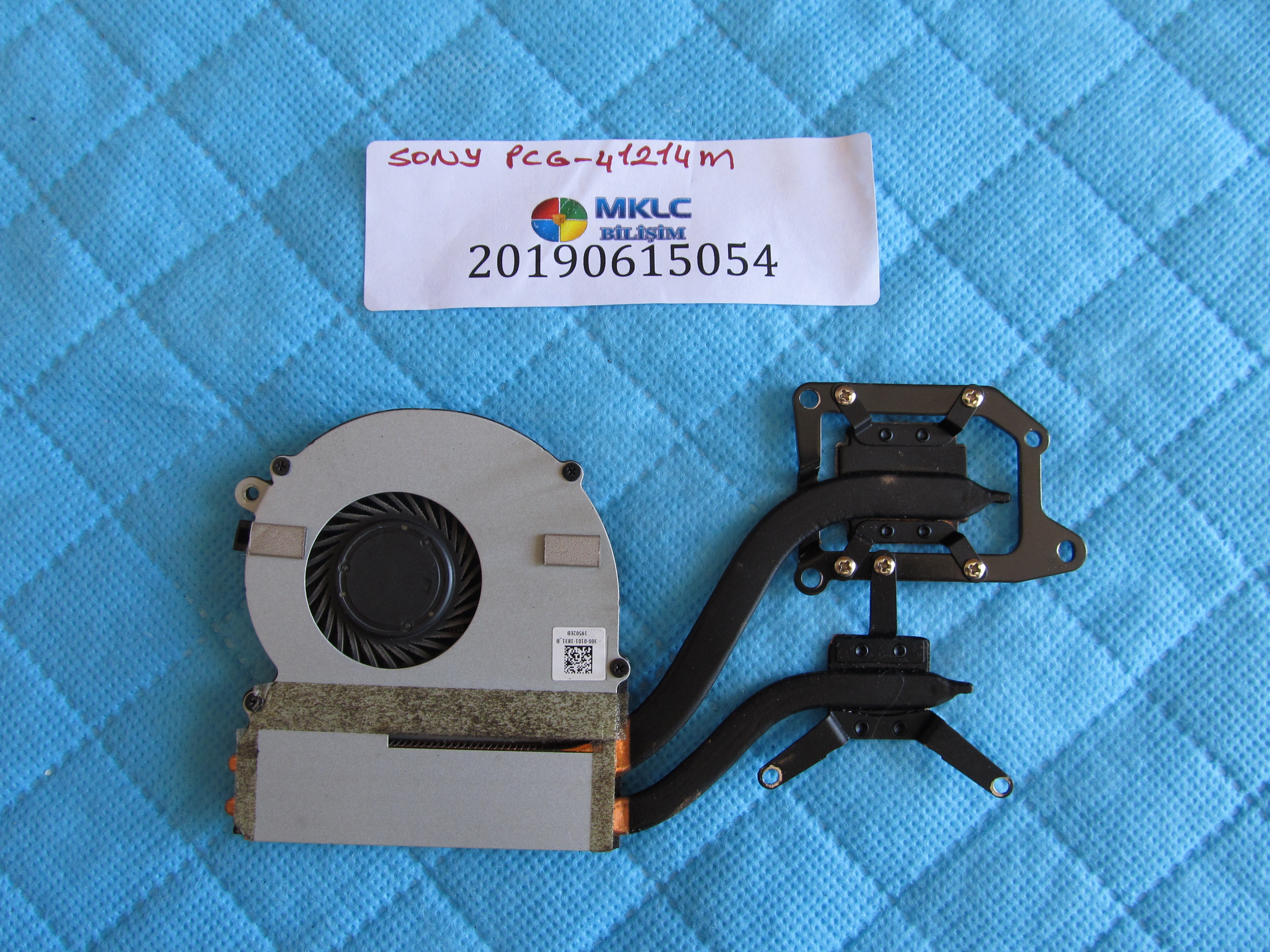 SONY Sony pcg-41214m fan bakir soğutucu (heatsink) küçük görsel 2